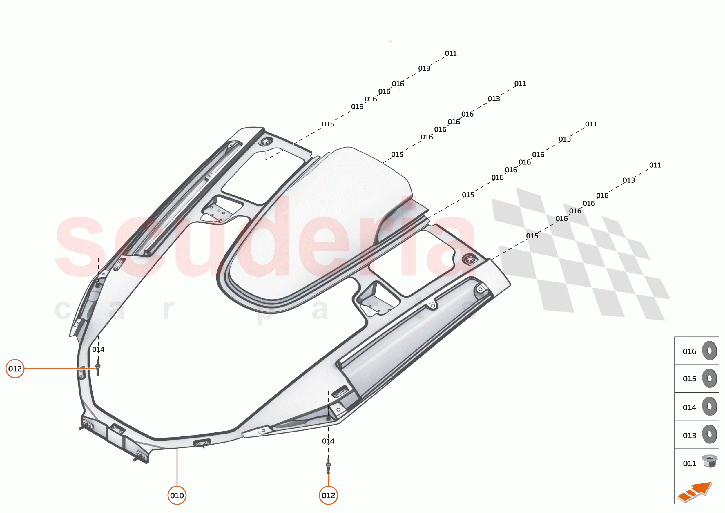 7 - CLOSURES - 7.4 - TAILGATE / ENGINE COVER STRUCTURE of McLaren McLaren Senna