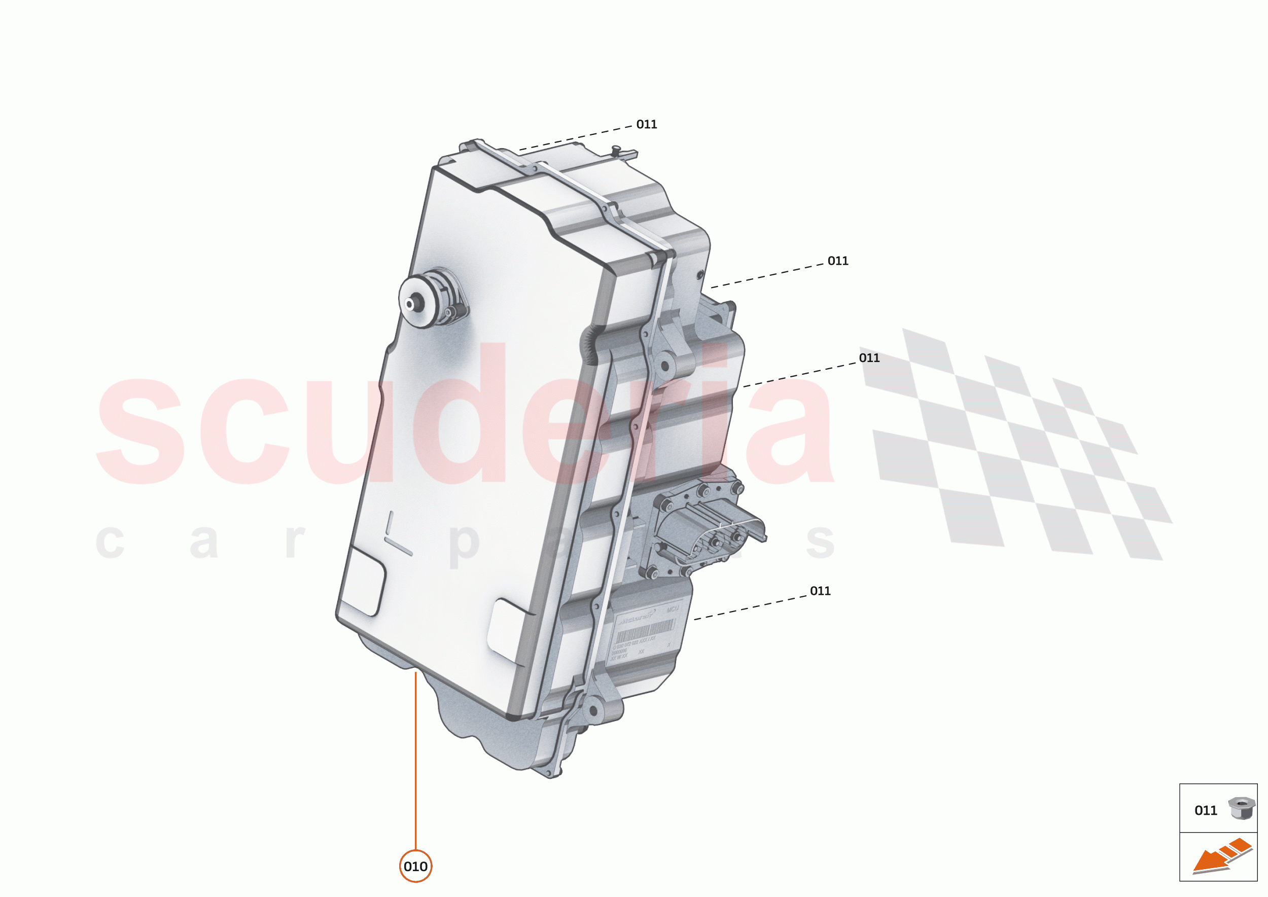 36 - REAR AXLE MOTORS & CONTROLLERS - 36.2 - REAR AXLE MOTOR CONTROL UNIT of McLaren McLaren Speedtail