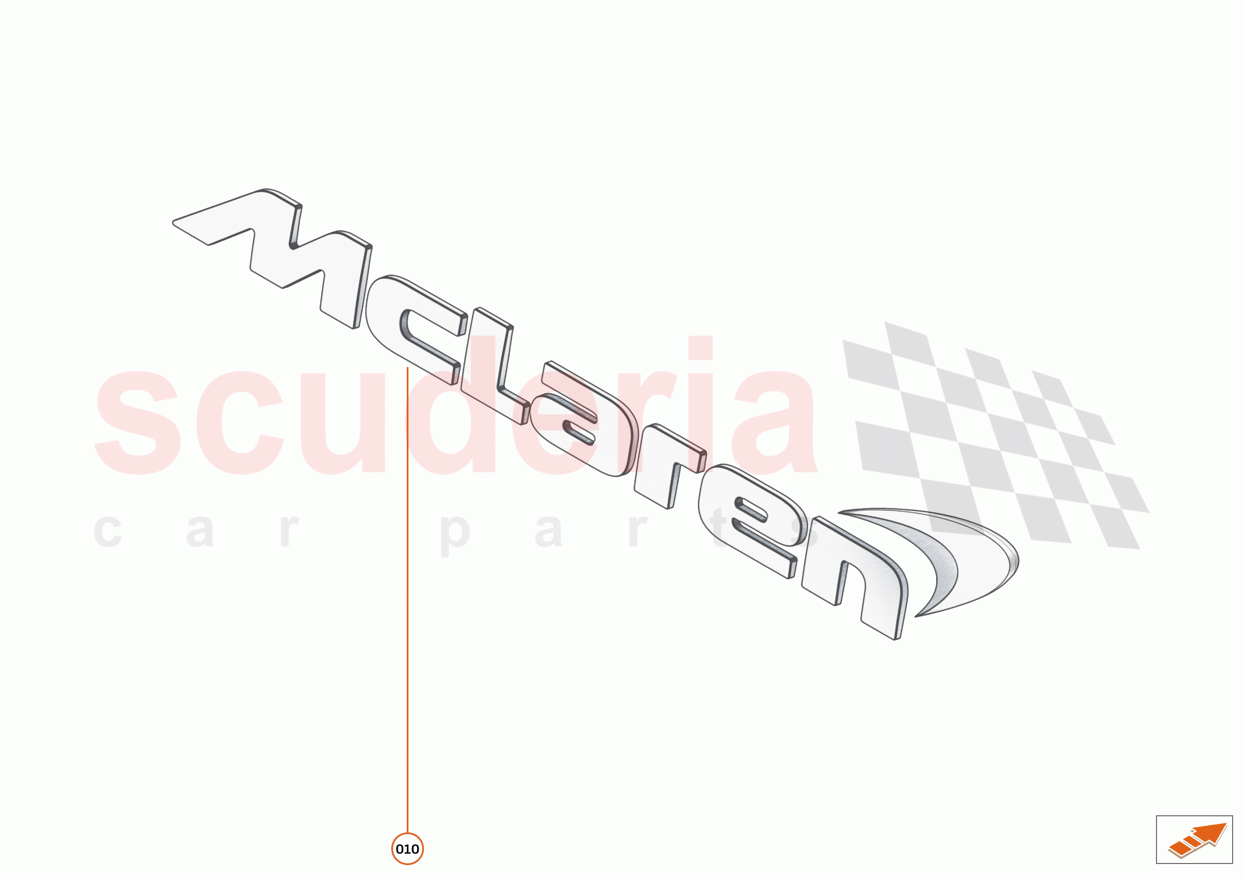 10 - EXTERIOR ORNAMENTATION - 10.6 - REAR TRIM of McLaren McLaren 750S Coupe