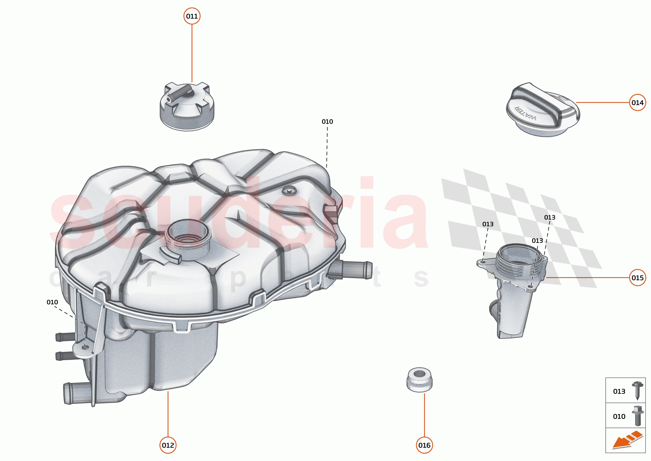 30 - COOLING SYSTEM - 30.3 - HEADER TANK of McLaren McLaren Artura
