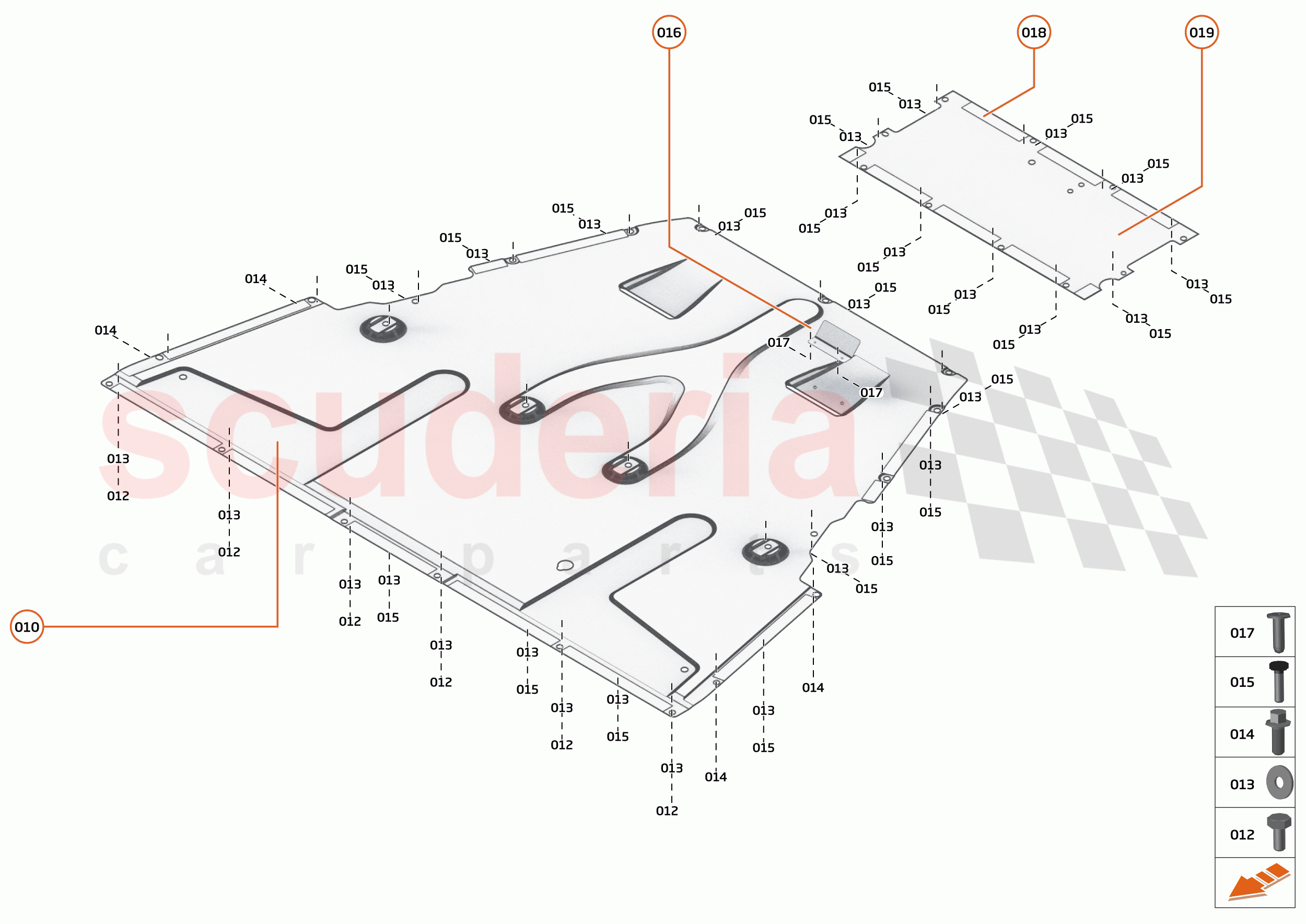 4 - FLOORS - 4.2 - REAR STRUCTURAL FLOORS of McLaren McLaren 720S Spider