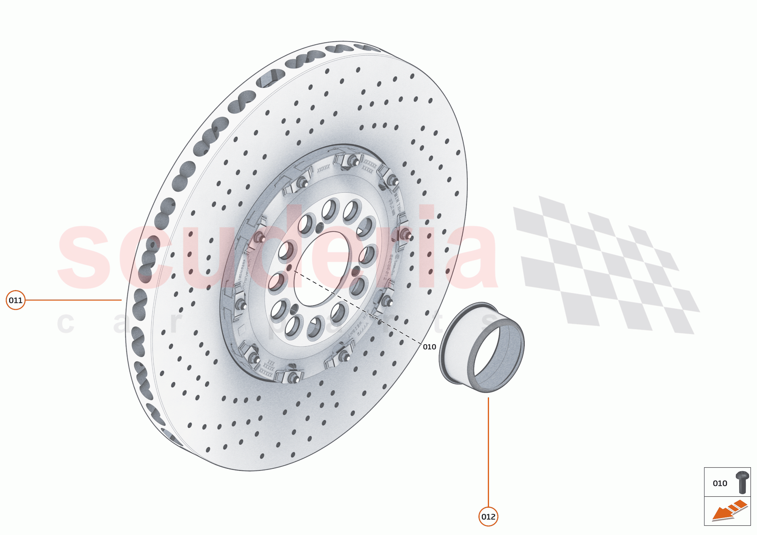 18 - BRAKES - 18.1 - BRAKE DISCS FRONT of McLaren McLaren Senna GTR