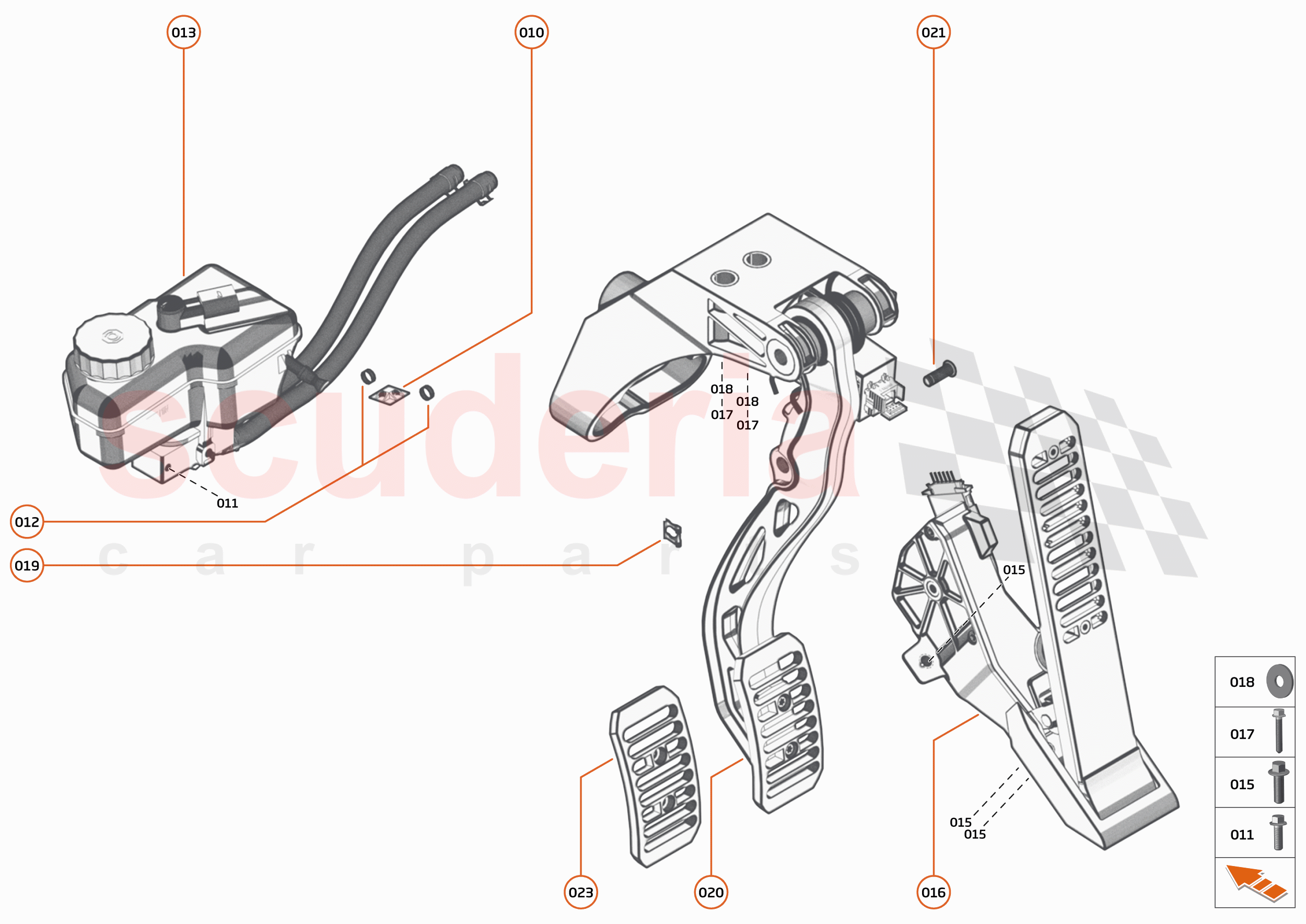 18 - BRAKES - 18.7 - PEDAL BOX of McLaren McLaren Speedtail