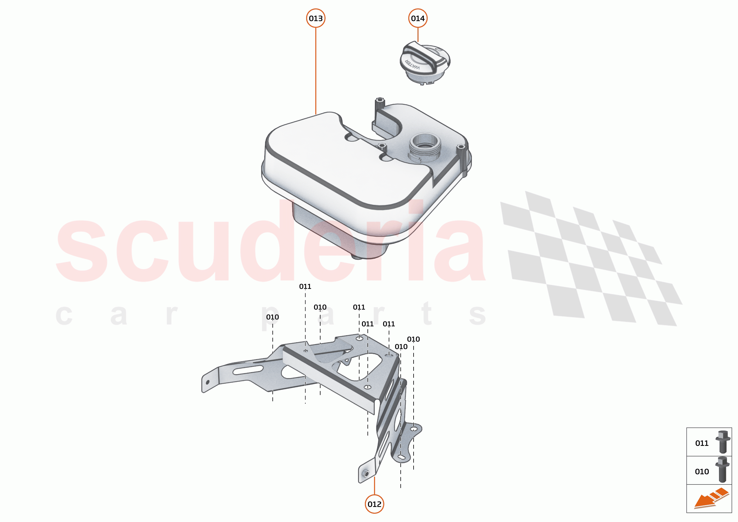 29 - COOLING - HIGH TEMP - 29.3 - HEADER TANK of McLaren McLaren 600LT