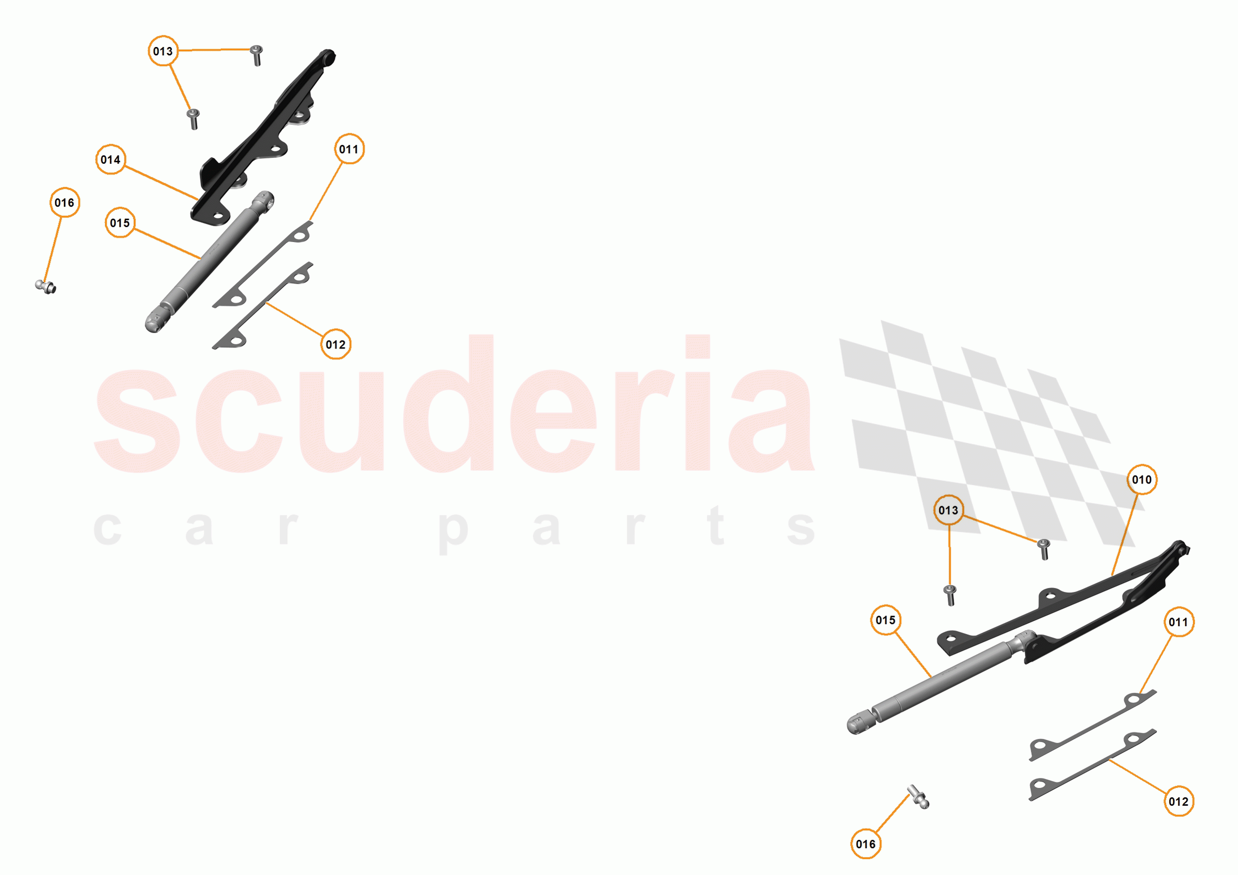 5 - CLOSURES - 5.2 - BONNET HINGE of McLaren McLaren P1 Coupe