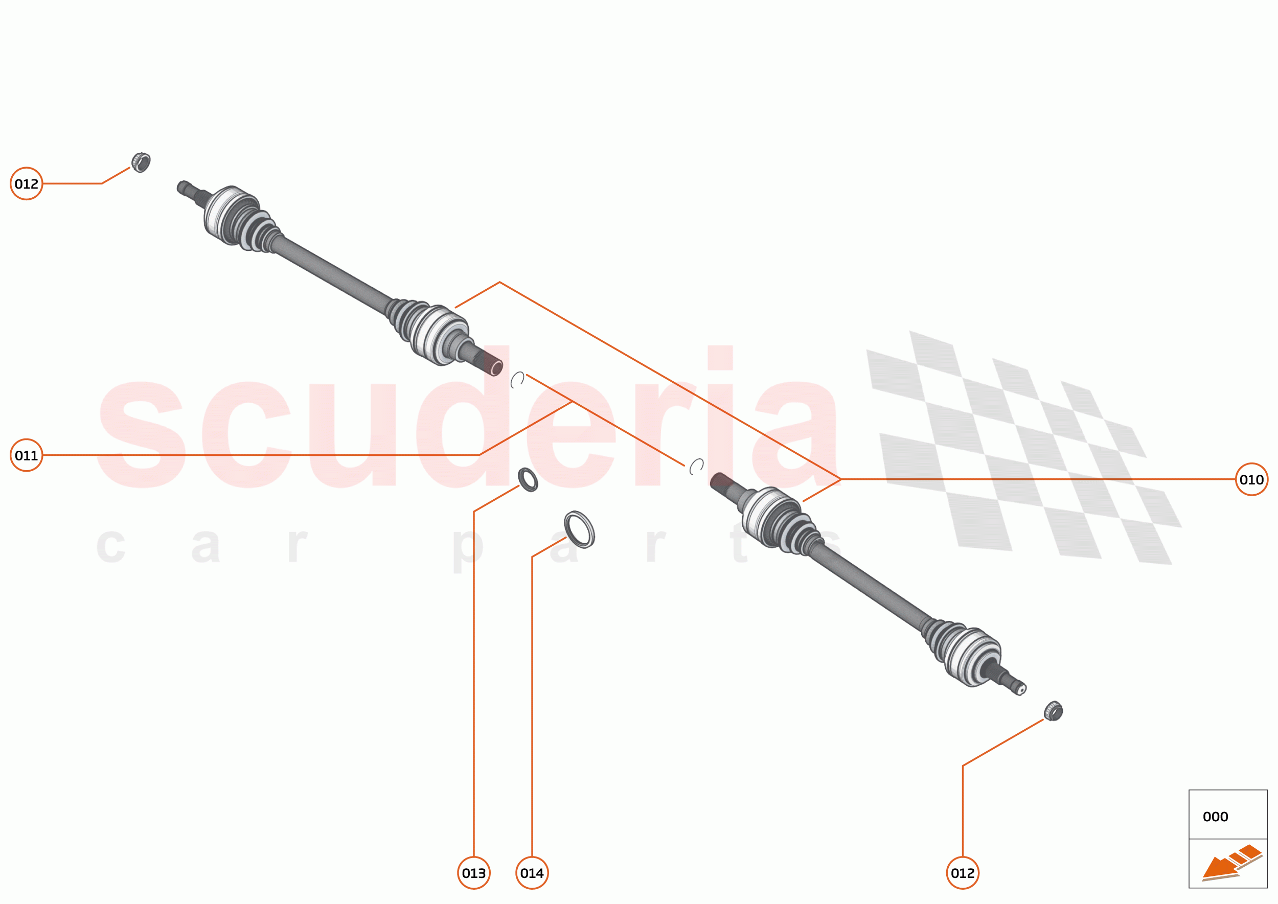 39 - DRIVESHAFTS - 39.1 - DRIVESHAFTS of McLaren McLaren 620R
