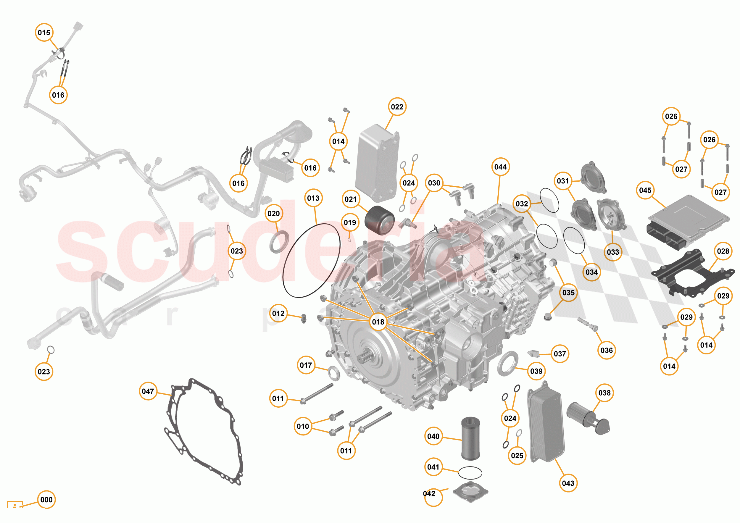 19 - G1 - TRANSMISSION - 19.1 - 01 - TRANSMISSION of McLaren McLaren 675LT Coupe