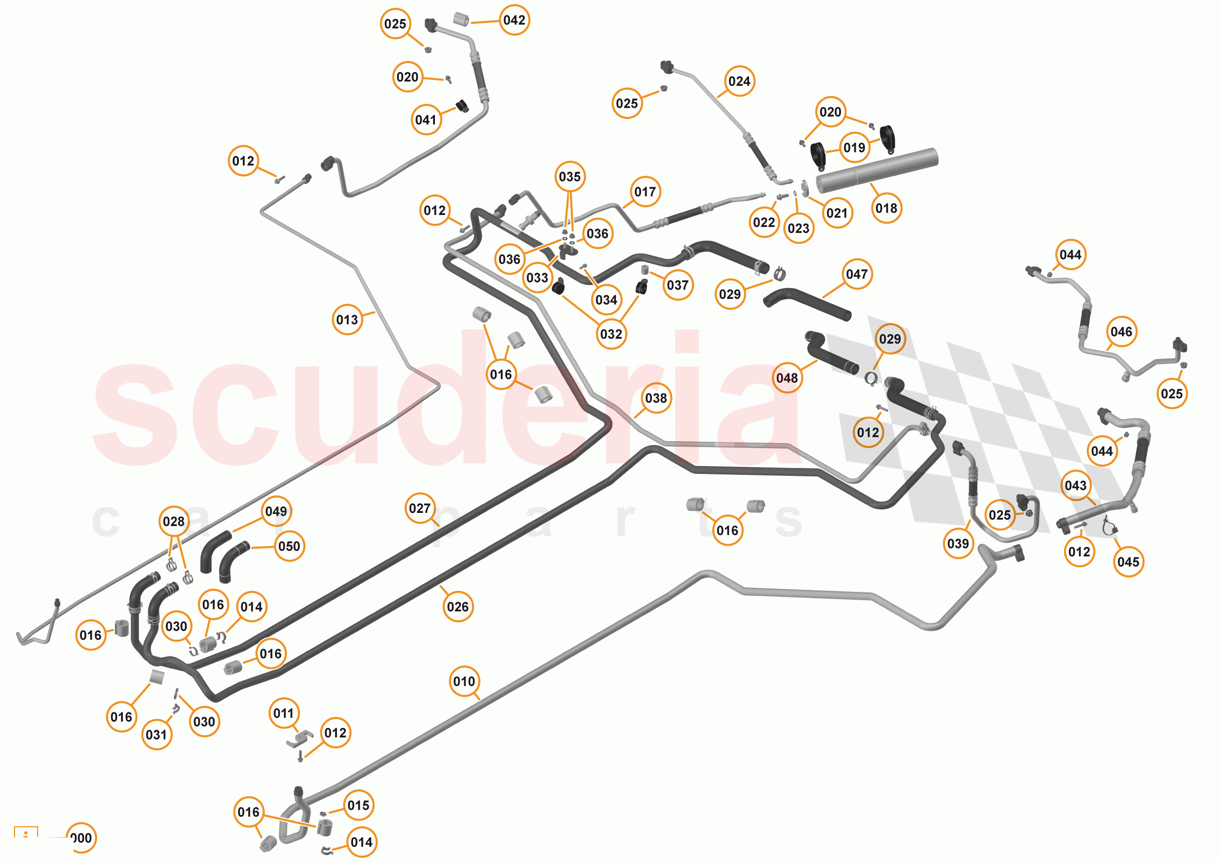 31 - FLUIDS - HVAC - 31.1 - HVAC FLUIDS CIRCUIT - R134A of McLaren McLaren 570S Spider