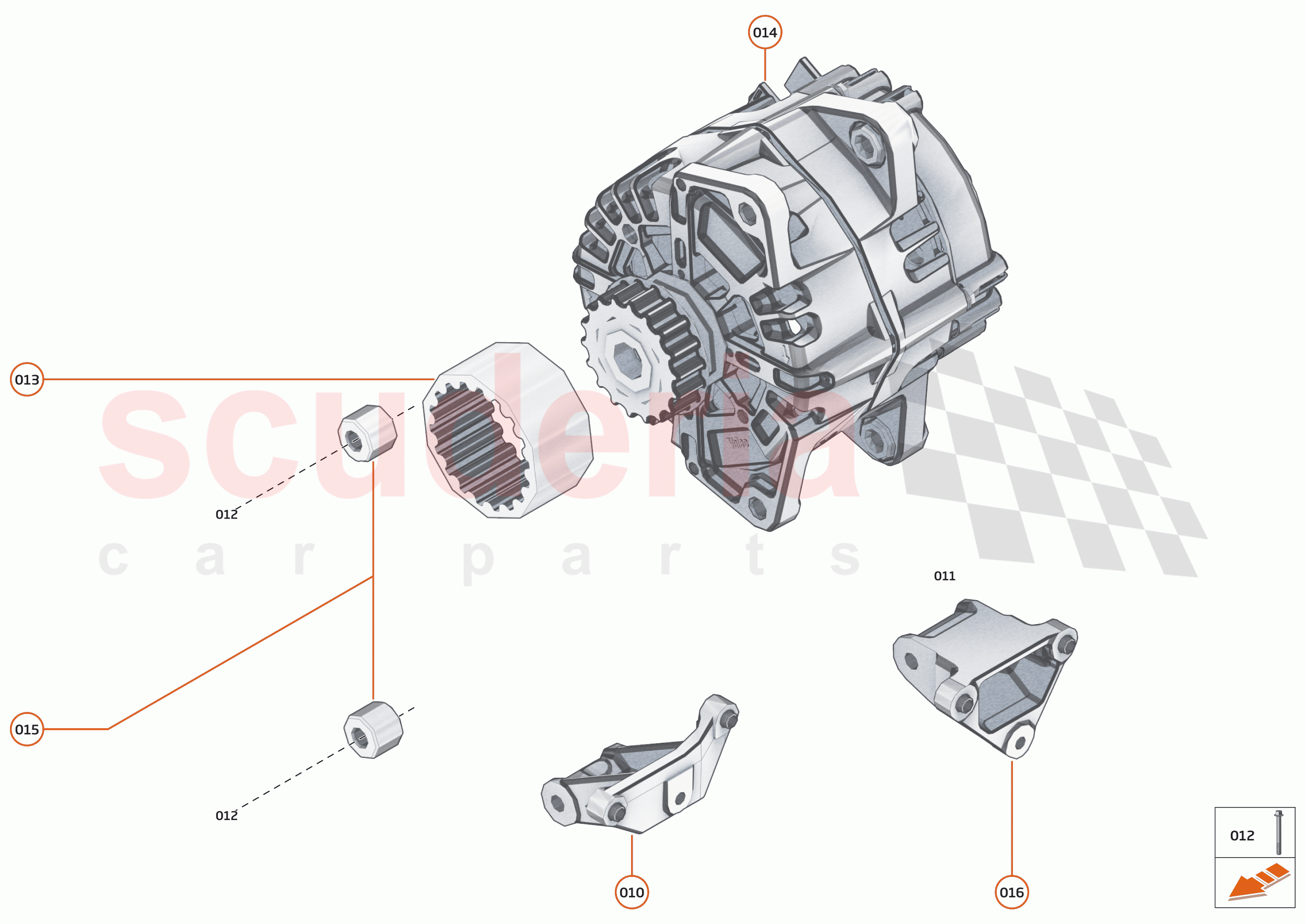 23 - ENGINE - 23.12 - ALTERNATOR of McLaren McLaren Senna GTR