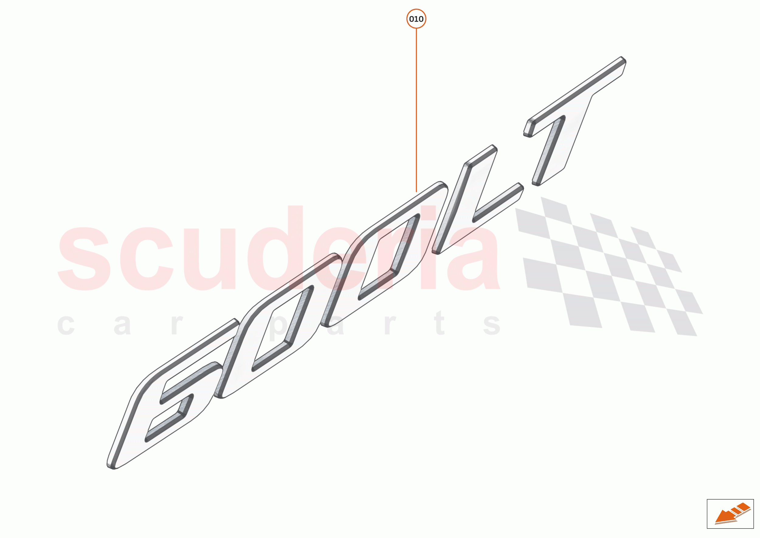 9 - EXTERIOR ORNAMENTATION - 9.3 - SIDE TRIM of McLaren McLaren 600LT