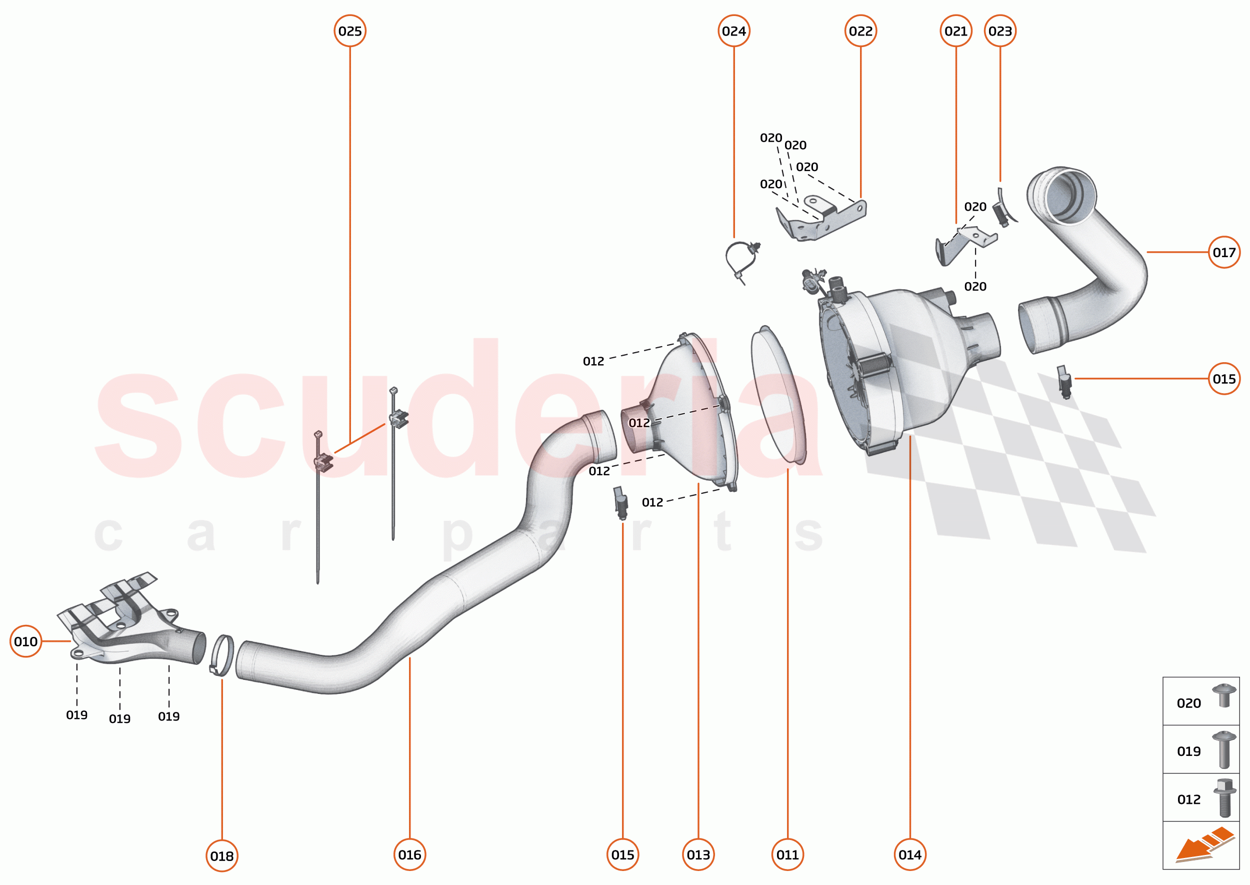 35 - REAR AXLE MOTORS & CONTROLLERS - 35.2 - REAR AXLE COOLING E-MOTORS of McLaren McLaren Artura