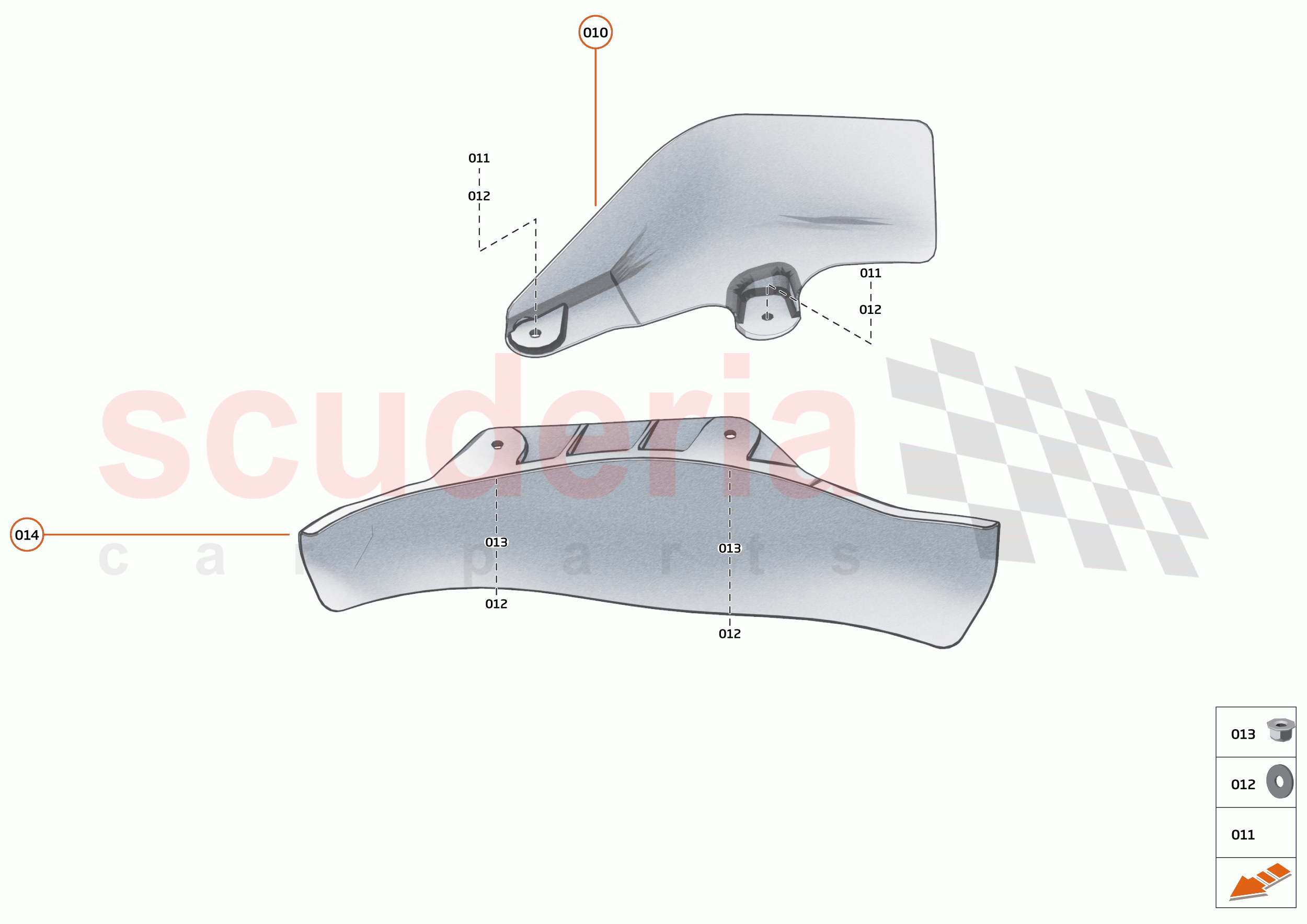 22 - BRAKES - FRONT - 22.3 - BRAKE DISC COOLING FRONT of McLaren McLaren 720S Spider