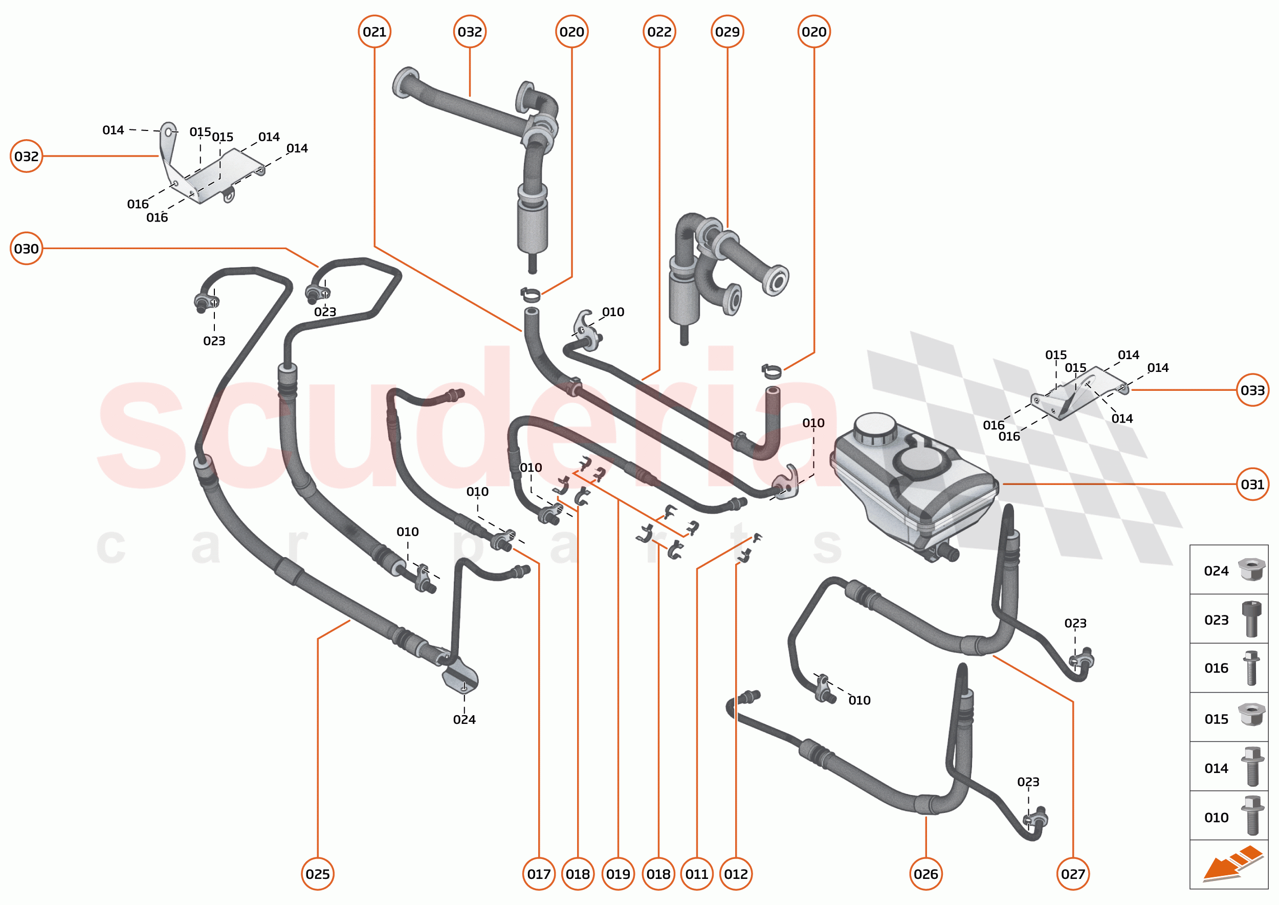 20 - STEERING - 20.1 - STEERING FLUID SYSTEM of McLaren McLaren GT