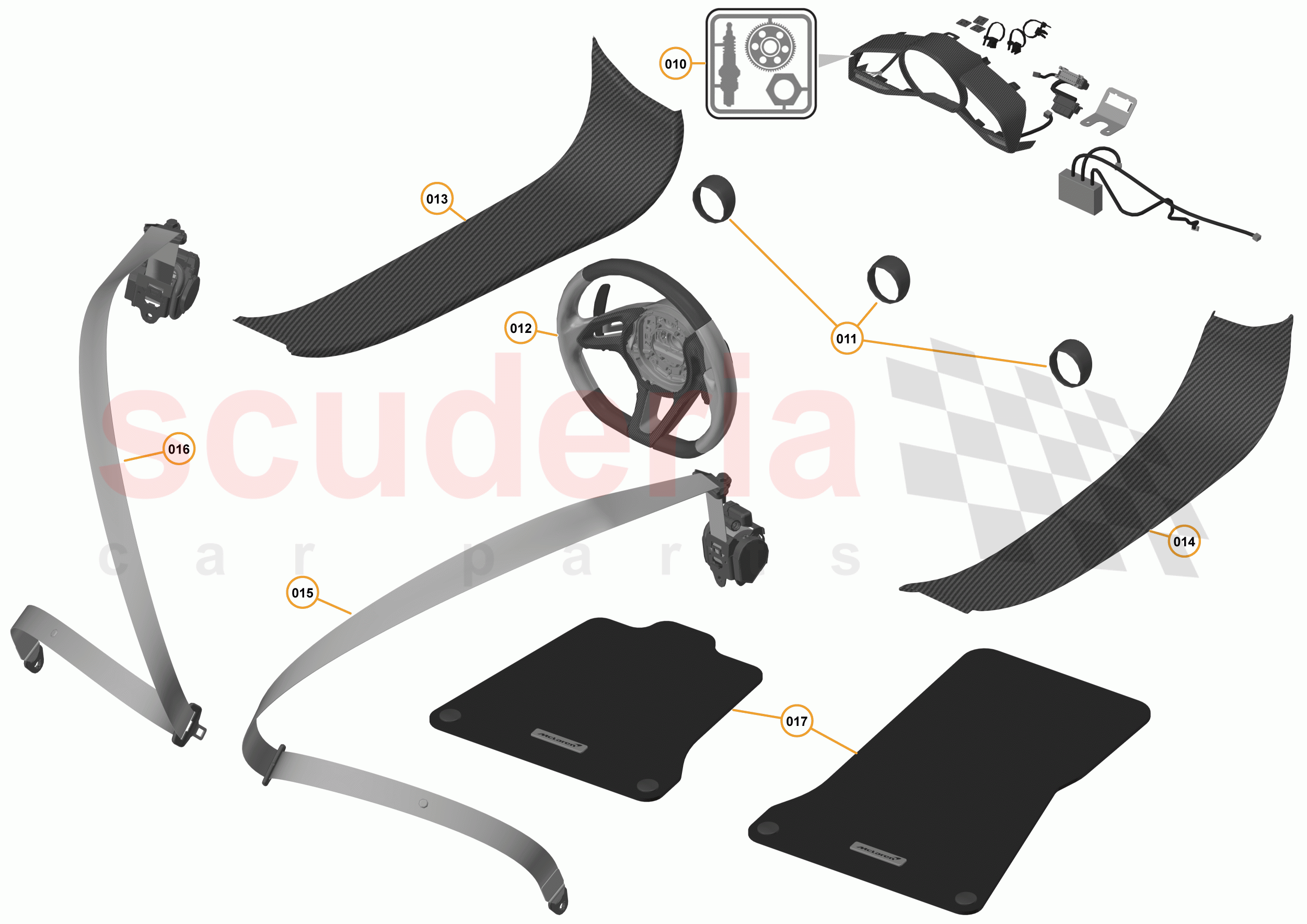 38 - X1 MSO AFTERMARKET - 38.2 - 02 - MSO AFTERMARKET - INTERIOR of McLaren McLaren 625C Coupe