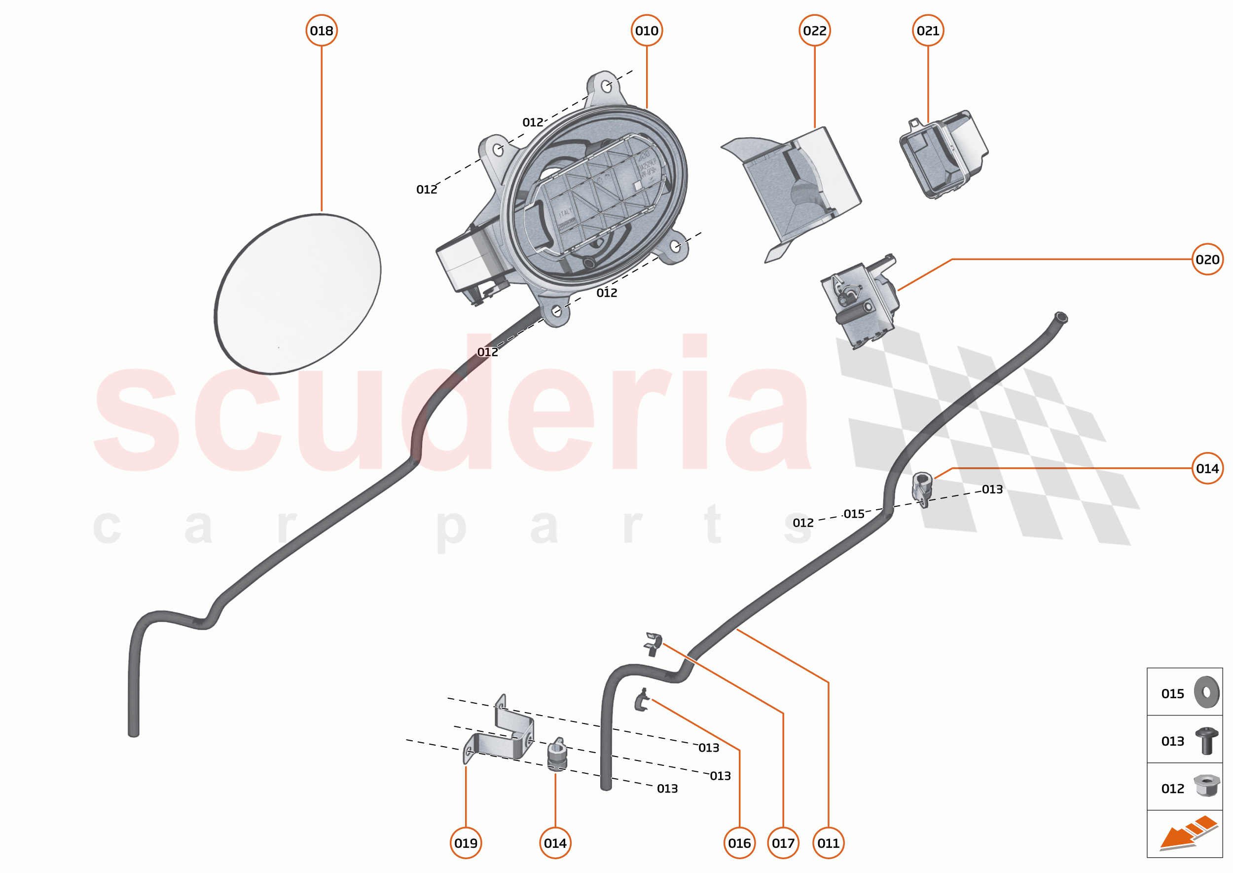 11 - EXTERIOR ORNAMENTATION - 11.4 - FILLER BOWLS AND COVERS of McLaren McLaren 765LT Spider