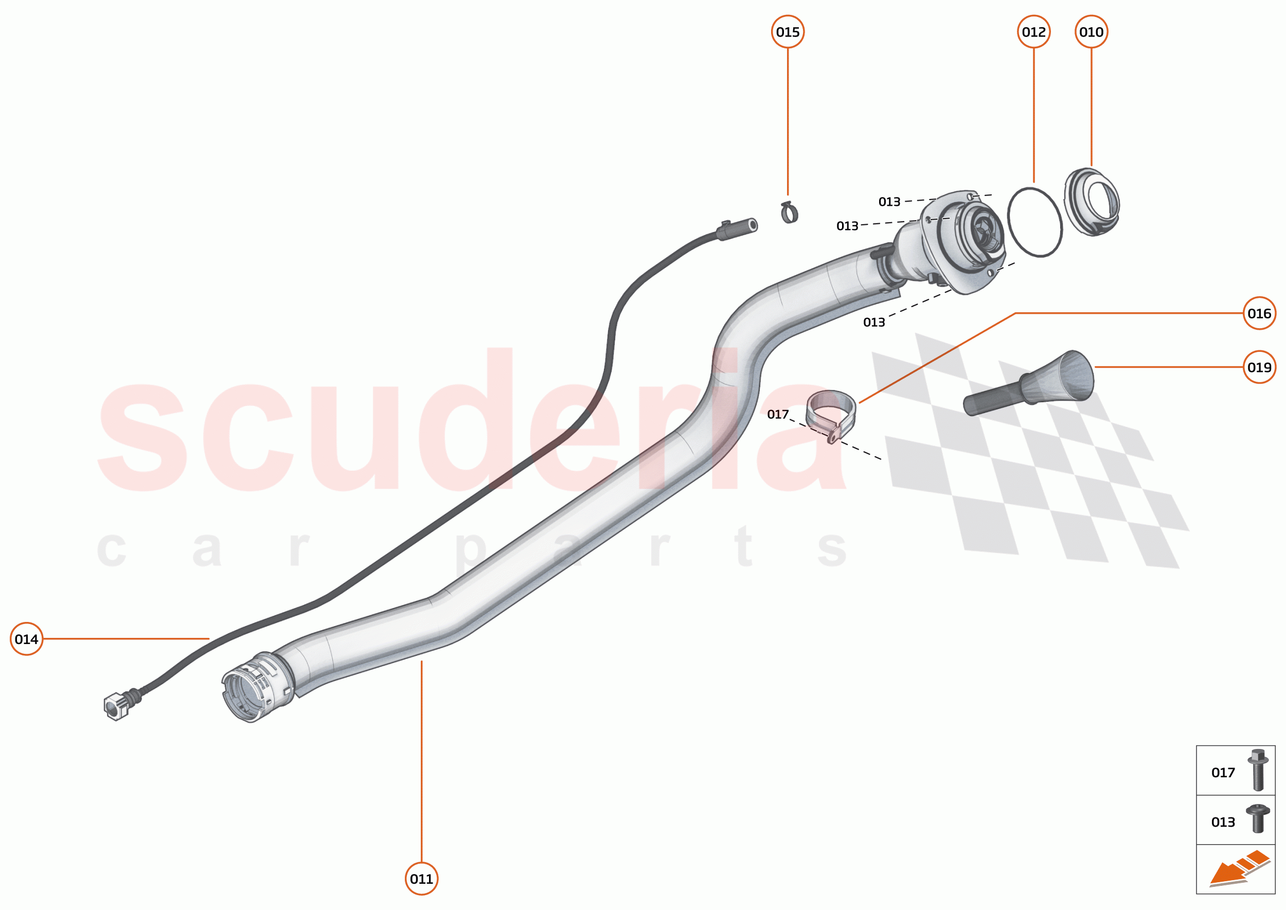 29 - FUEL TANK - 29.3 - FUEL FILLER NECK of McLaren McLaren 765LT Spider