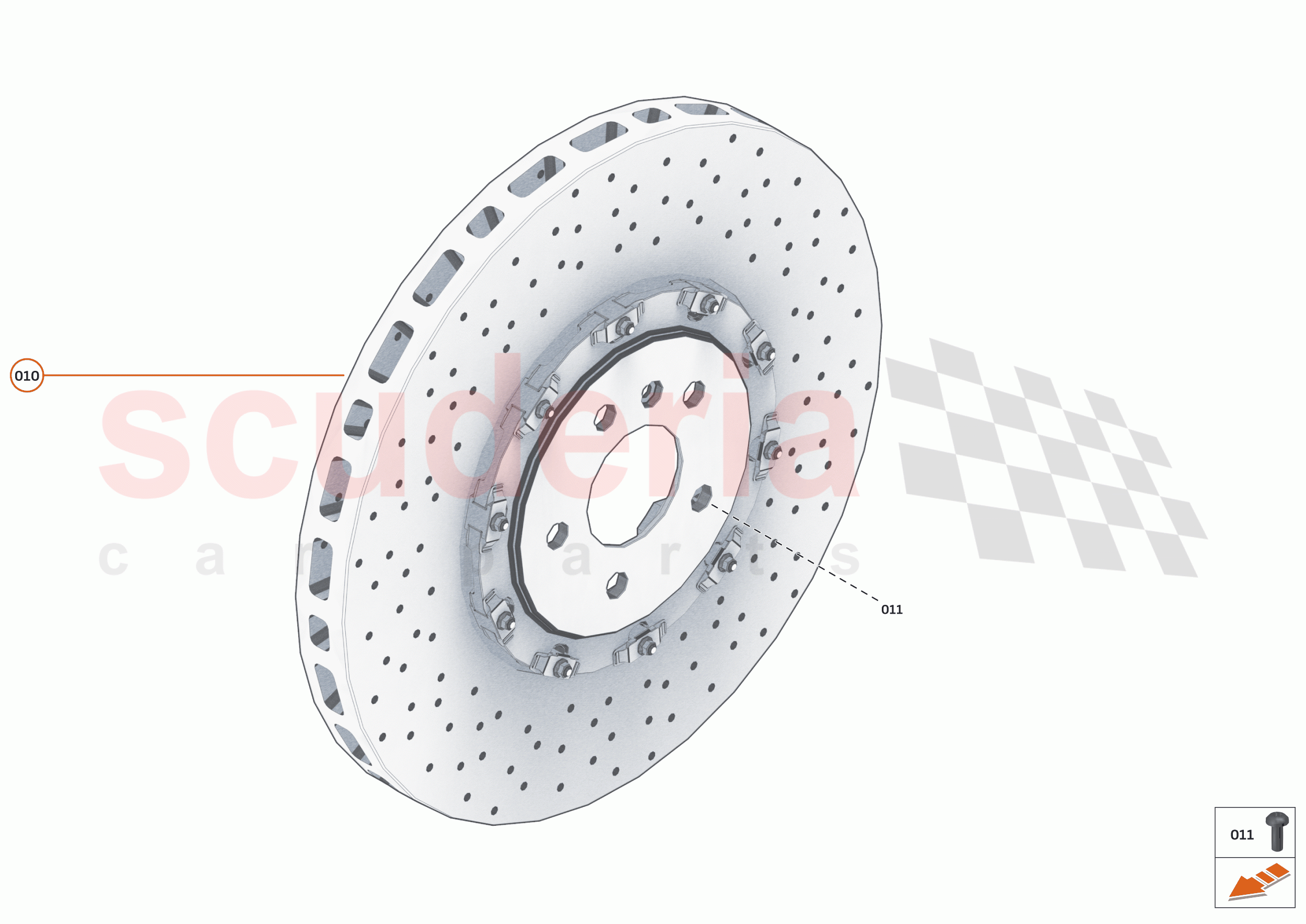 24 - BRAKES - REAR - 24.1 - BRAKE DISCS REAR of McLaren McLaren 765LT