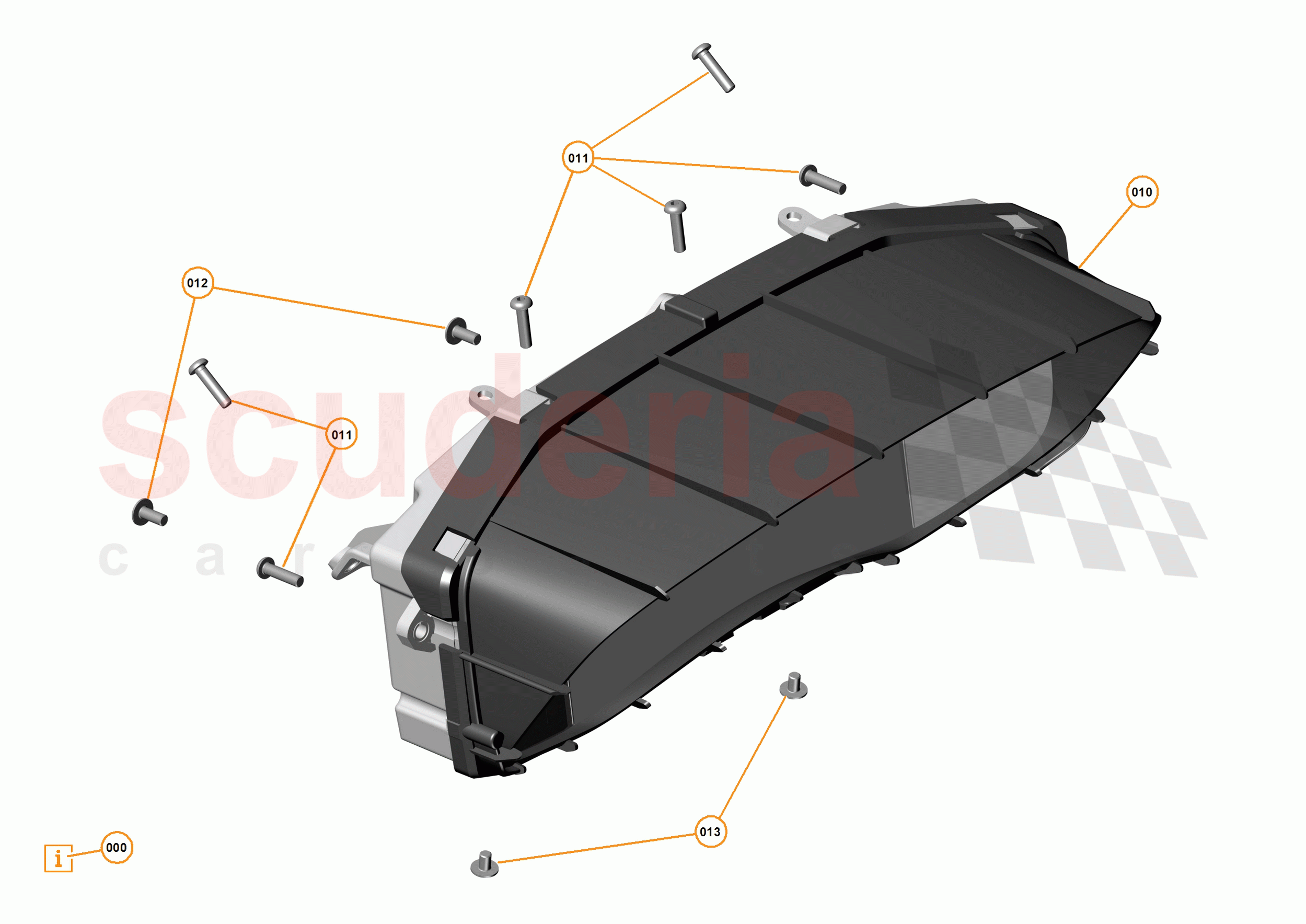 46 - ELECTRICAL SYSTEMS - 46.9 - INSTRUMENT CLUSTER AND DISPLAYS of McLaren McLaren P1 Coupe