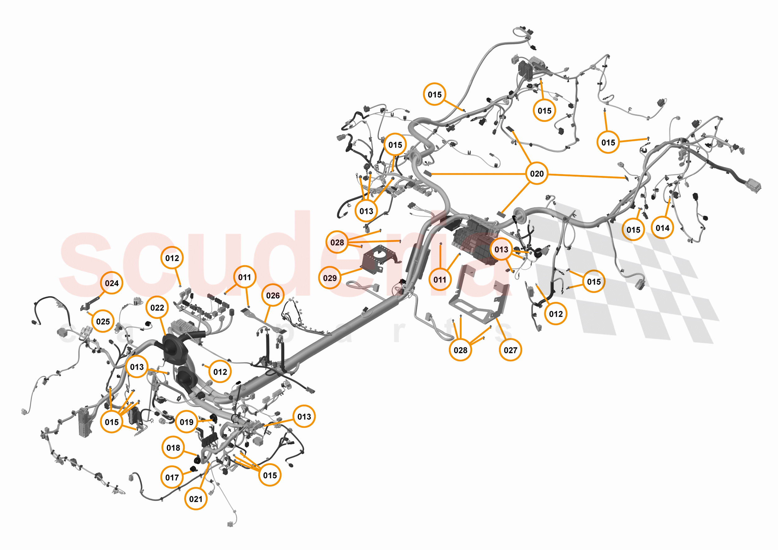 45 - WIRING HARNESS - 45.2 - BODY WIRING HARNESS of McLaren McLaren 720S Coupe