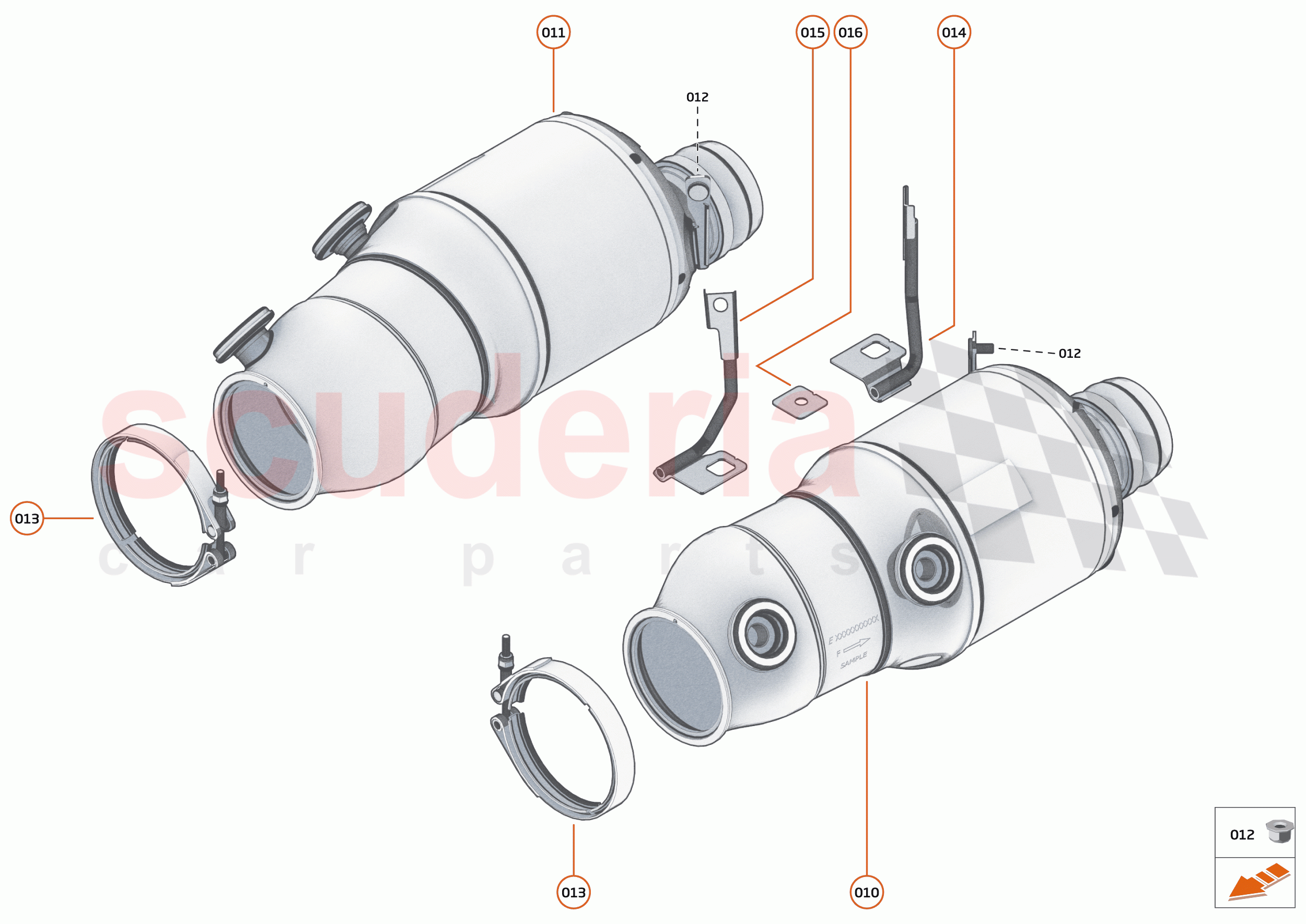 28 - EXHAUST - 28.1 - LINK PIPE AND AFTER-TREATMENT of McLaren McLaren Artura