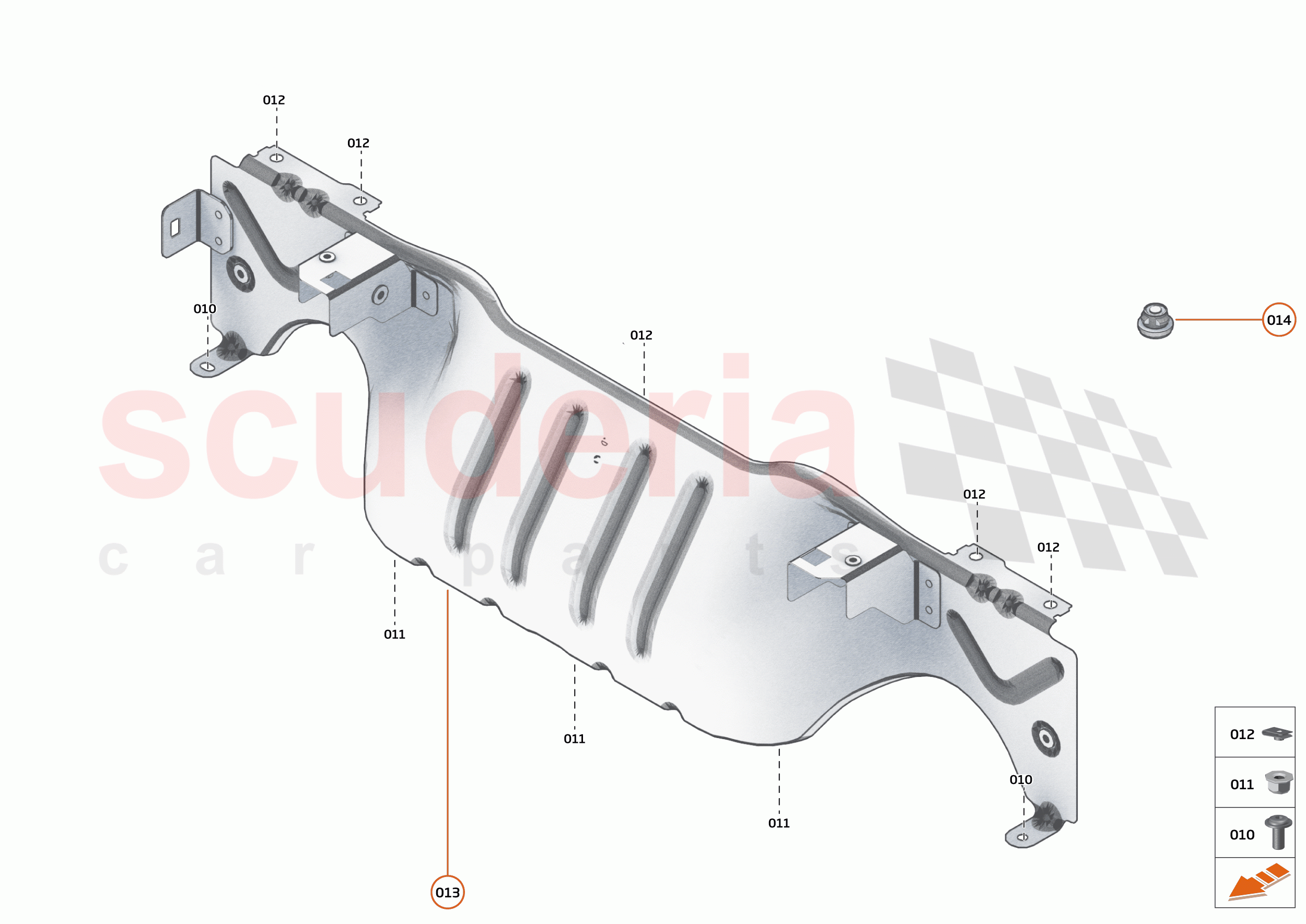 6 - PANELS - 6.6 - ENGINE BAY PANELS of McLaren McLaren 720S Spider