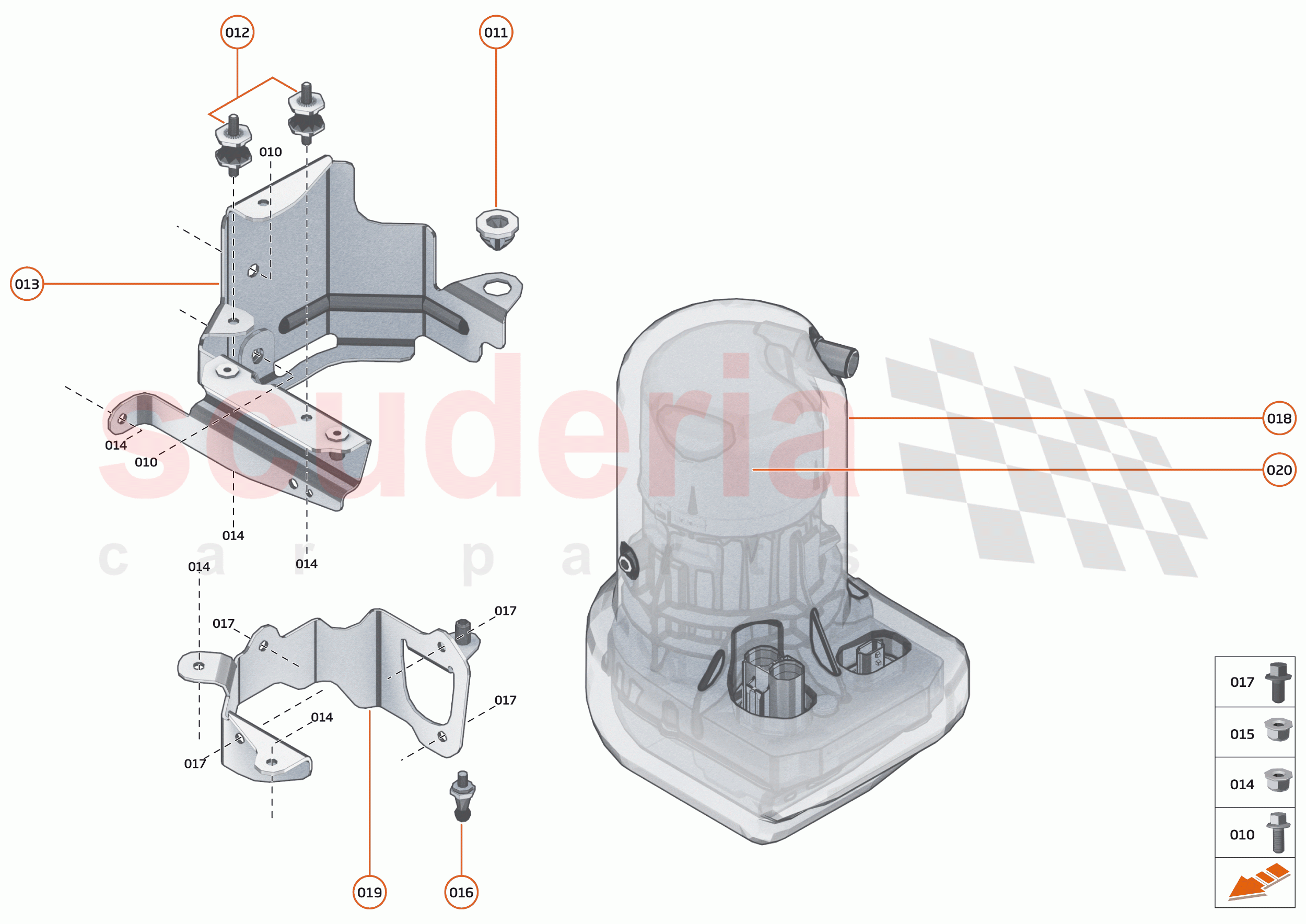 20 - STEERING - 20.2 - STEERING PUMP of McLaren McLaren Senna GTR