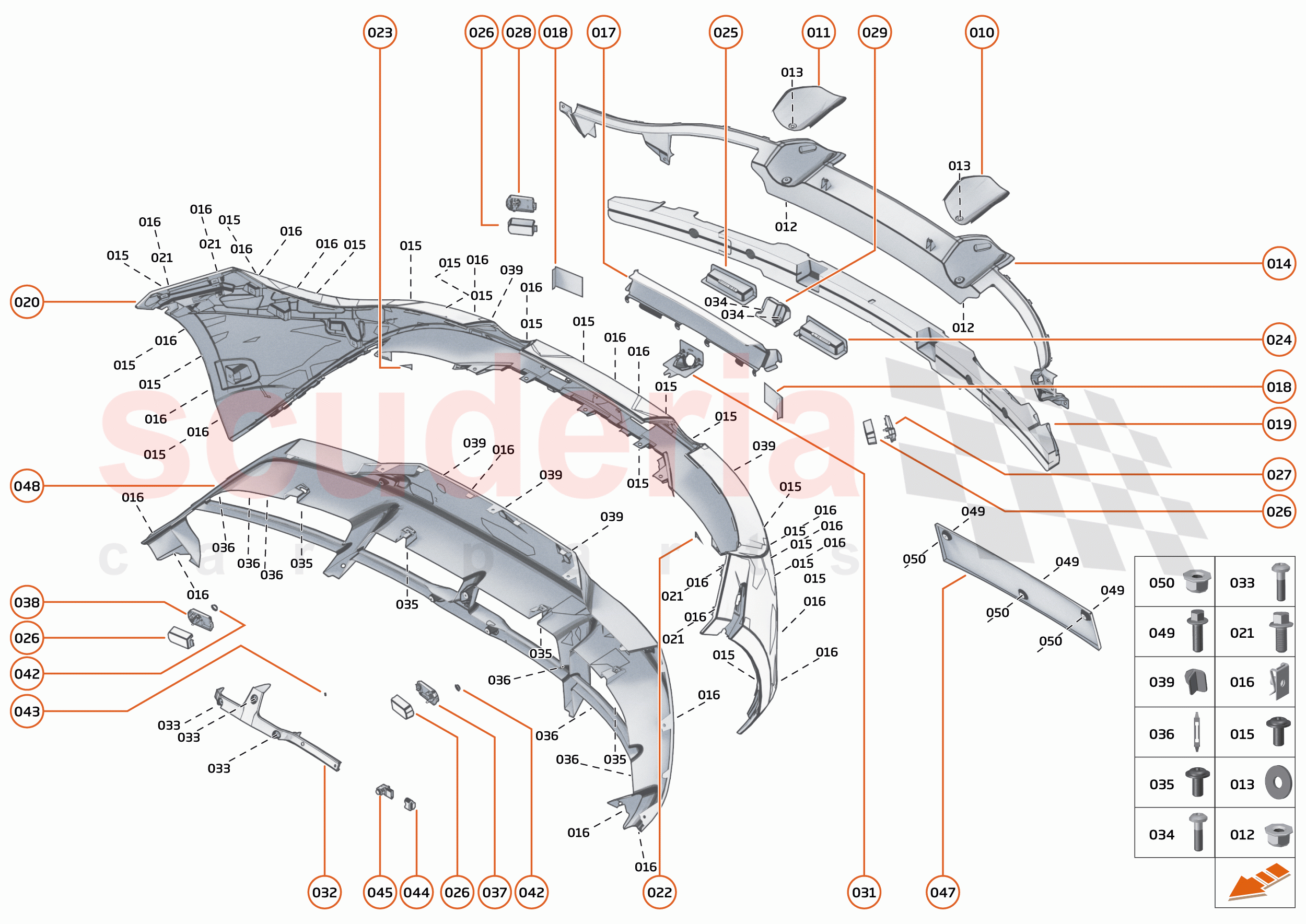 10 - EXTERIOR ORNAMENTATION - 10.6 - REAR BUMPER of McLaren McLaren 720S Spider