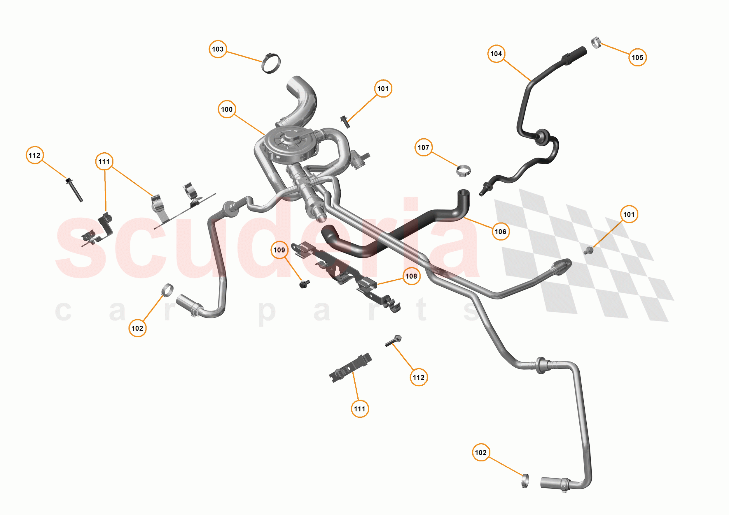 32 - ENGINE - 32.8 - BREATHER ASSEMBLY of McLaren McLaren P1 Coupe