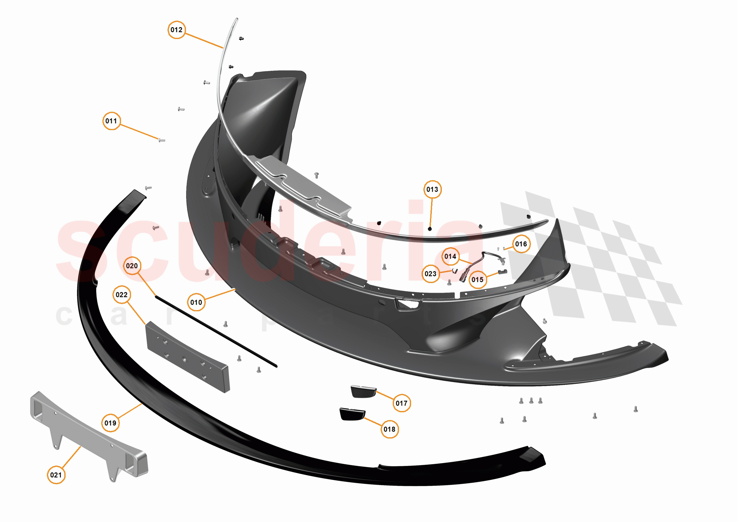 8 - EXTERIOR ORNAMENTATION - 8.1 - FRONT BUMPER of McLaren McLaren P1 Coupe