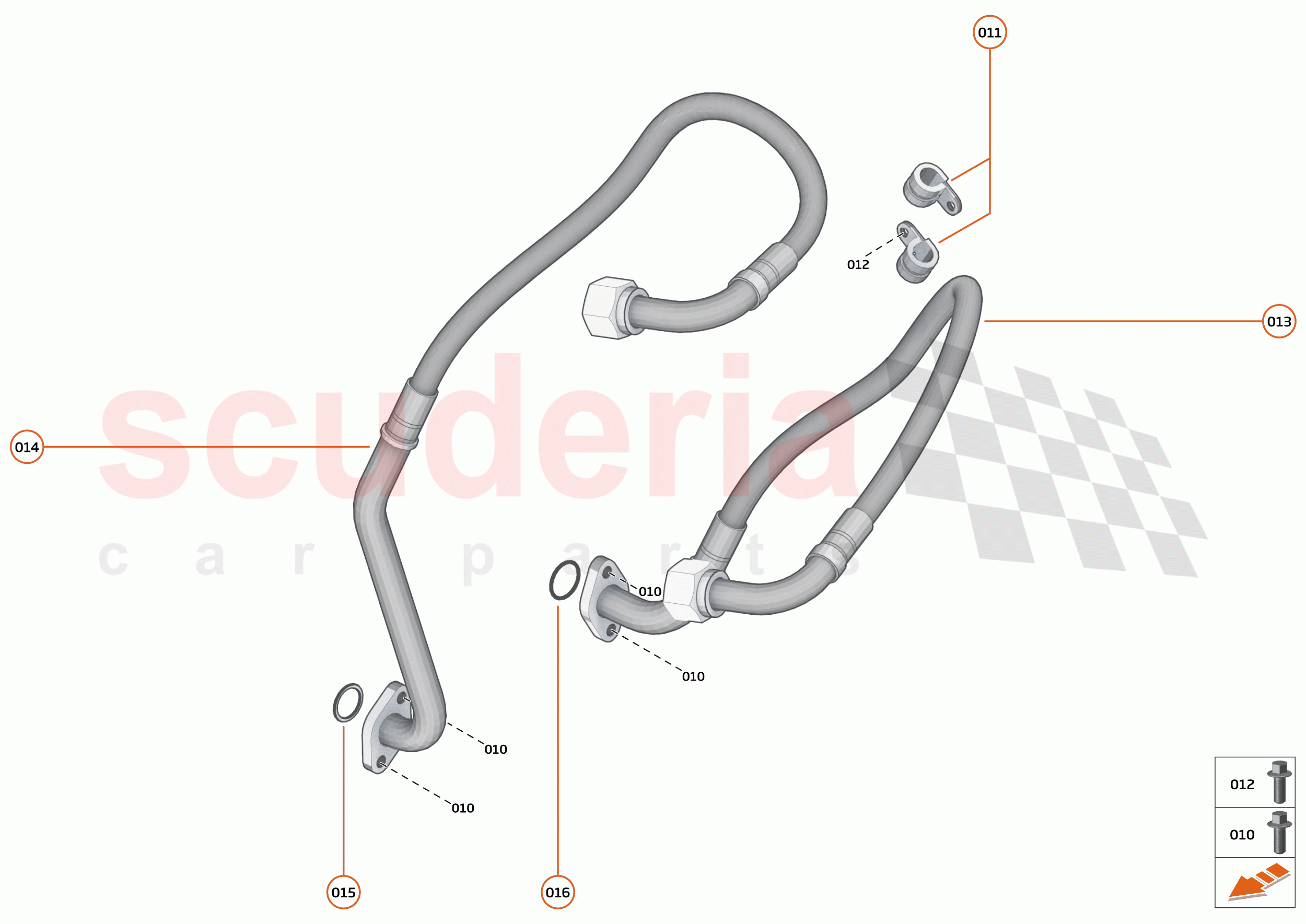 32 - TRANSMISSION COOLING SYSTEM - REAR - 32.2 - CLUTCH COOLER FEED + RETURN - REAR of McLaren McLaren Speedtail