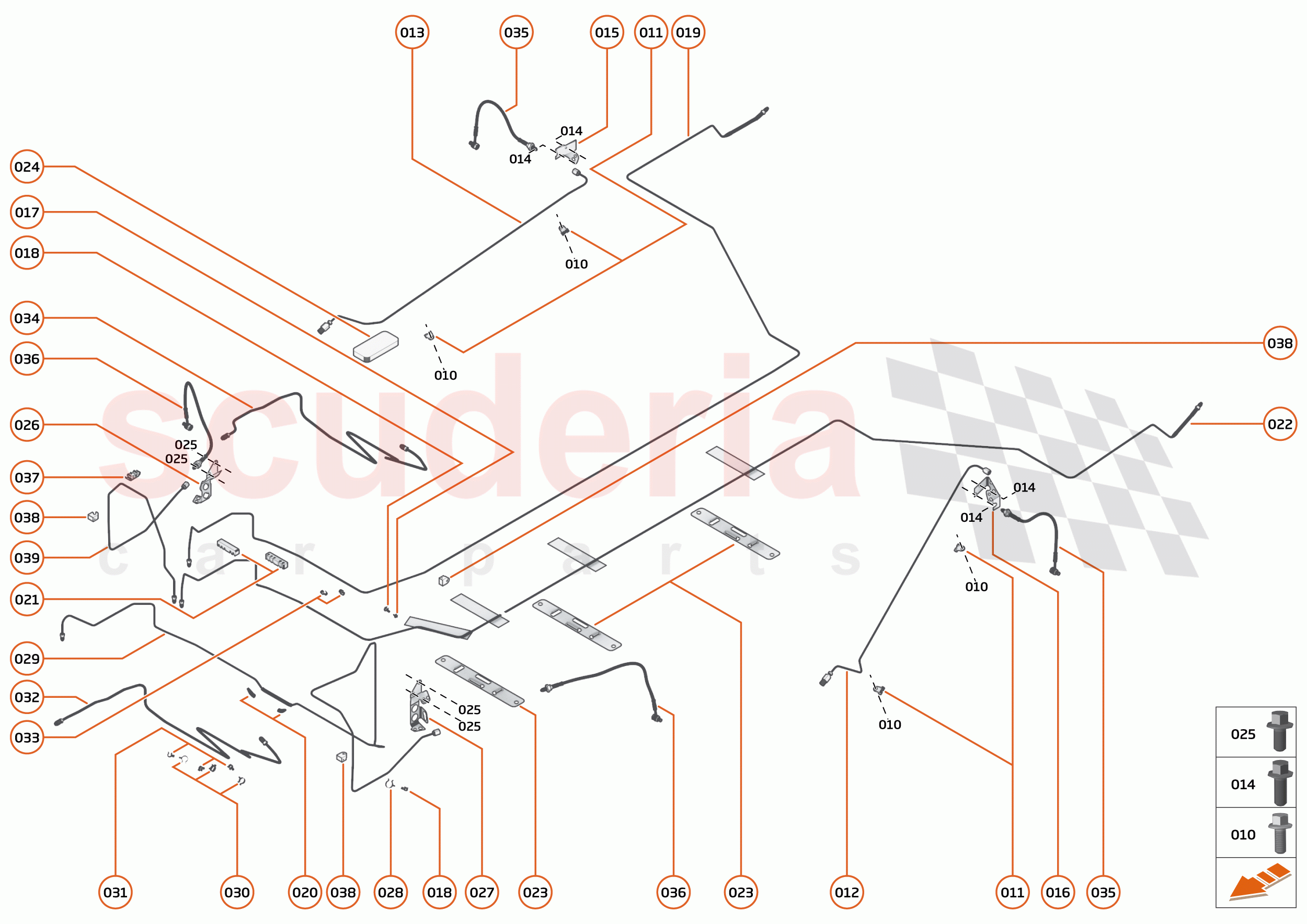23 - BRAKES - SYSTEMS - 23.4 - BRAKE PIPES of McLaren McLaren 620R