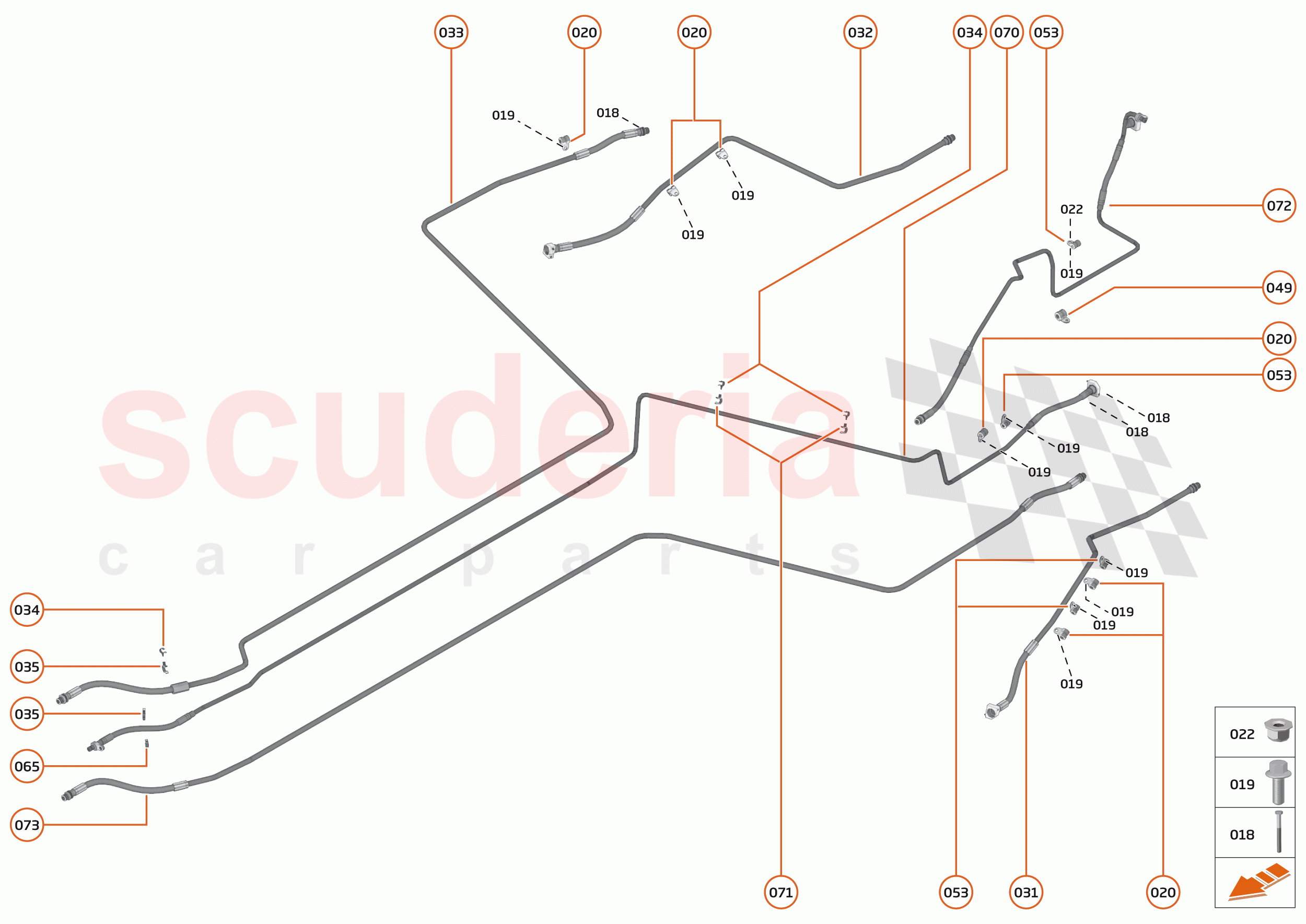 17 - SUSPENSION - 17.9 - SUSPENSION FLUID SYSTEMS - CENTER of McLaren McLaren Senna