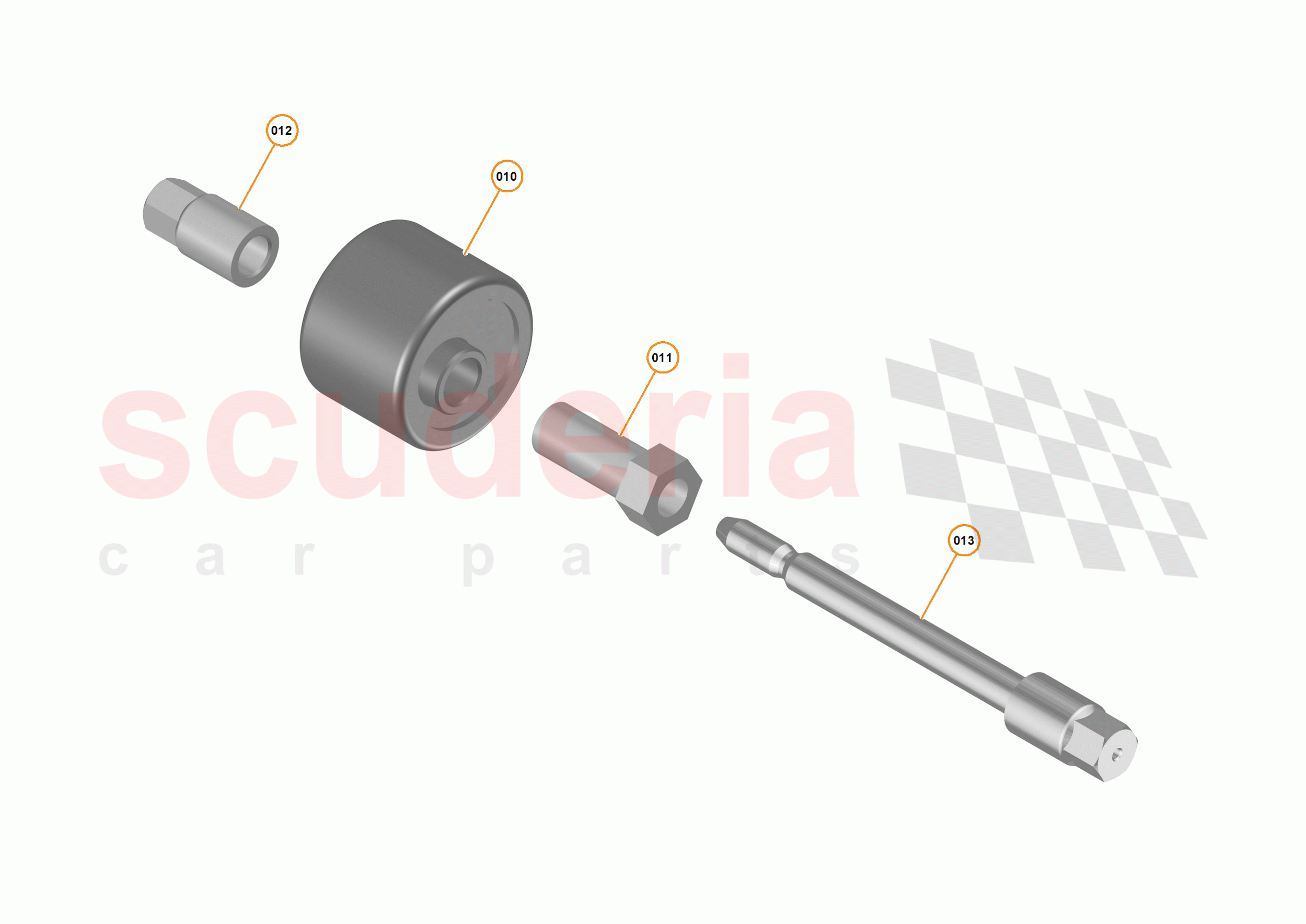 40 - TRANSMISSION MOUNTING - 40.1 - TRANSMISSION MOUNTING SYSTEM of McLaren McLaren P1 Coupe