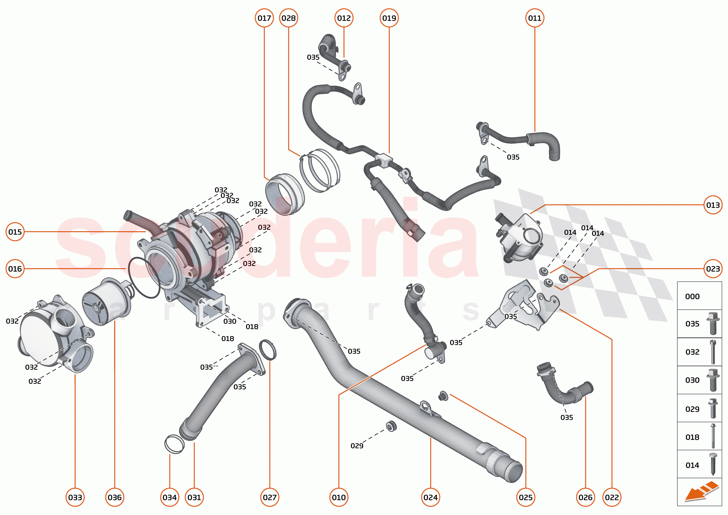22 - ENGINE - 22.1 - IC ENGINE - COOLING of McLaren McLaren Artura