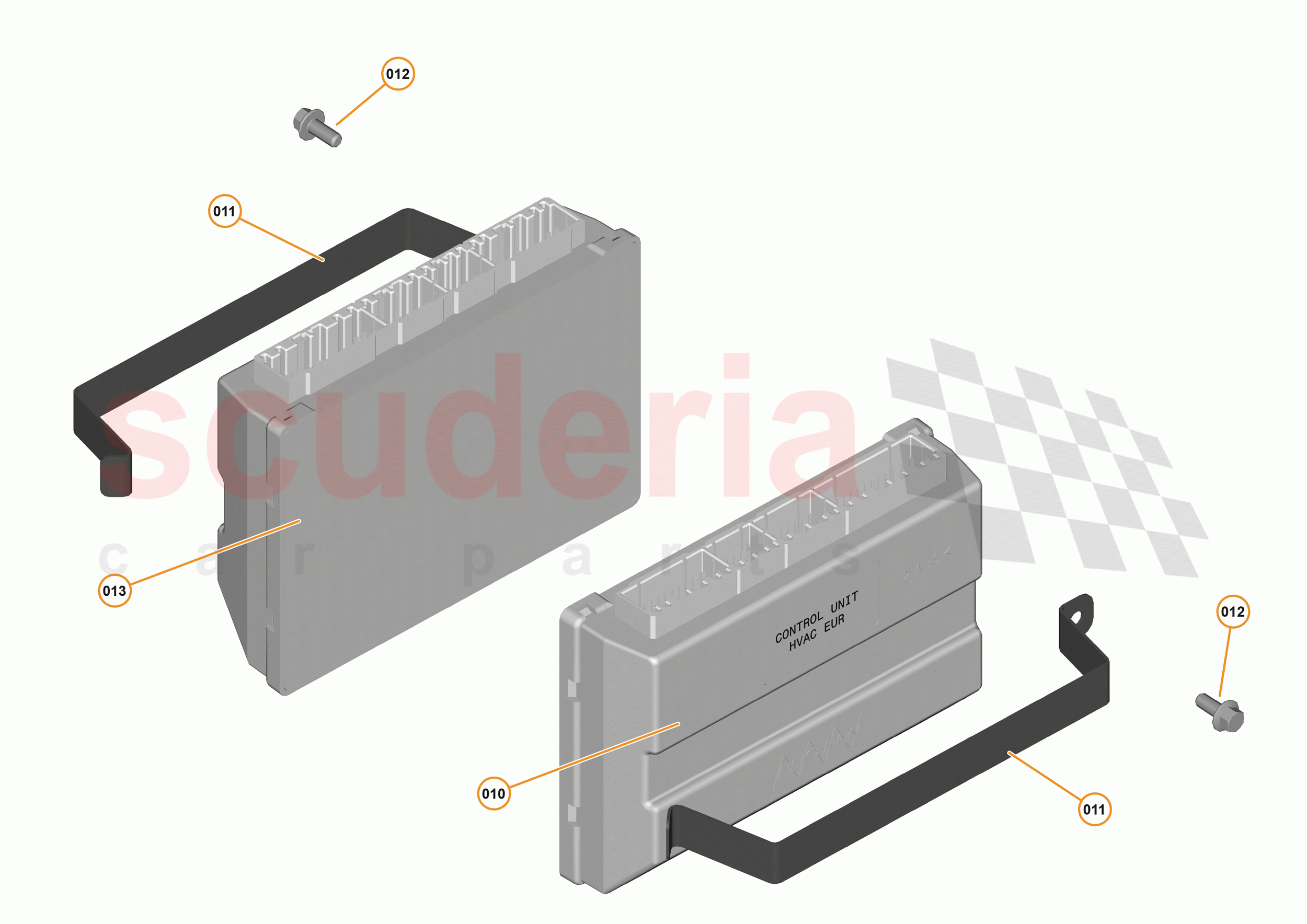 44 - ELECTRICAL SYSTEMS - 44.7 - NETWORK ECUS of McLaren McLaren 540C Coupe