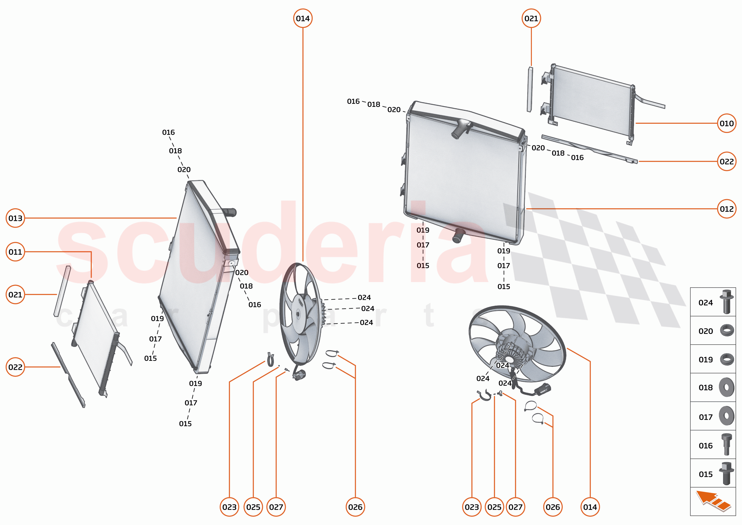 29 - COOLING SYSTEM - 29.2 - HIGH TEMP MAIN RADIATORS & FANS of McLaren McLaren Speedtail