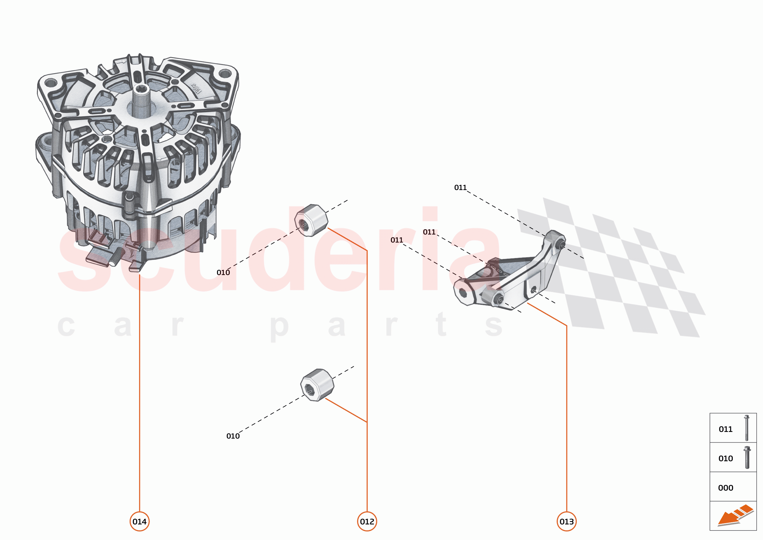 22 - ENGINE - 22.12 - ALTERNATOR of McLaren McLaren GT