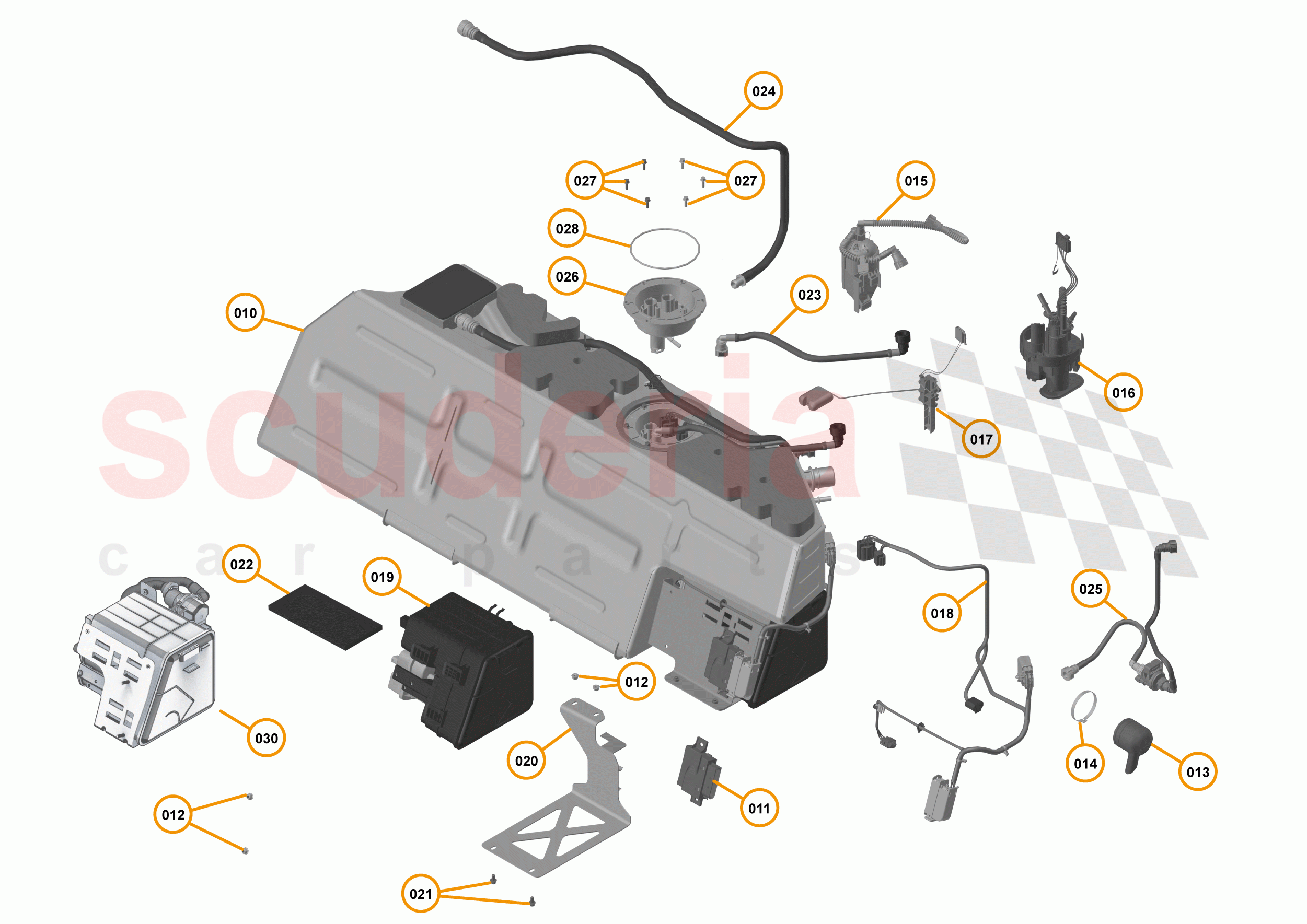 28 - FUEL TANK - 28.1 - FUEL TANK of McLaren McLaren 720S Coupe
