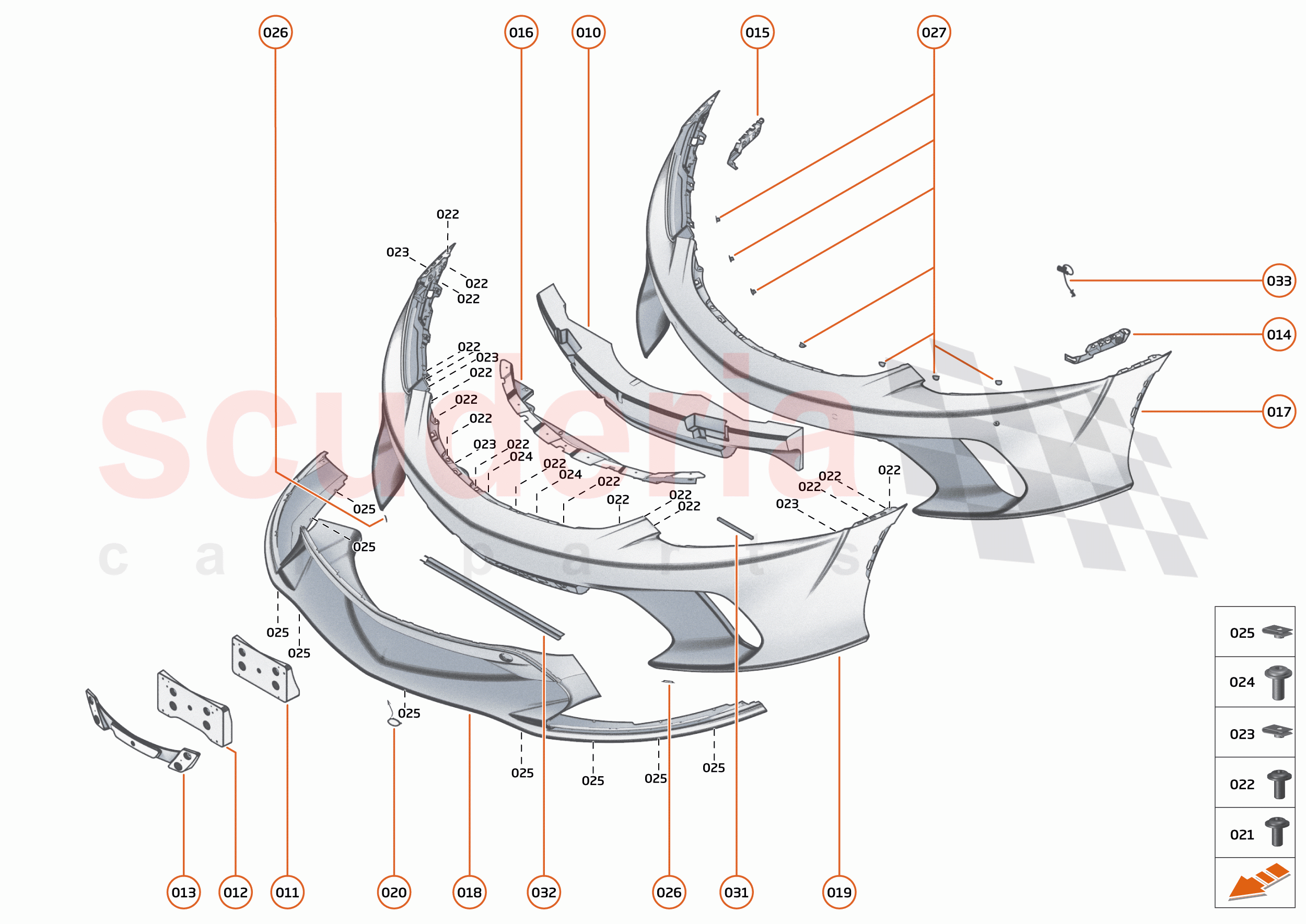 11 - EXTERIOR ORNAMENTATION - 11.1 - FRONT BUMPER of McLaren McLaren GT