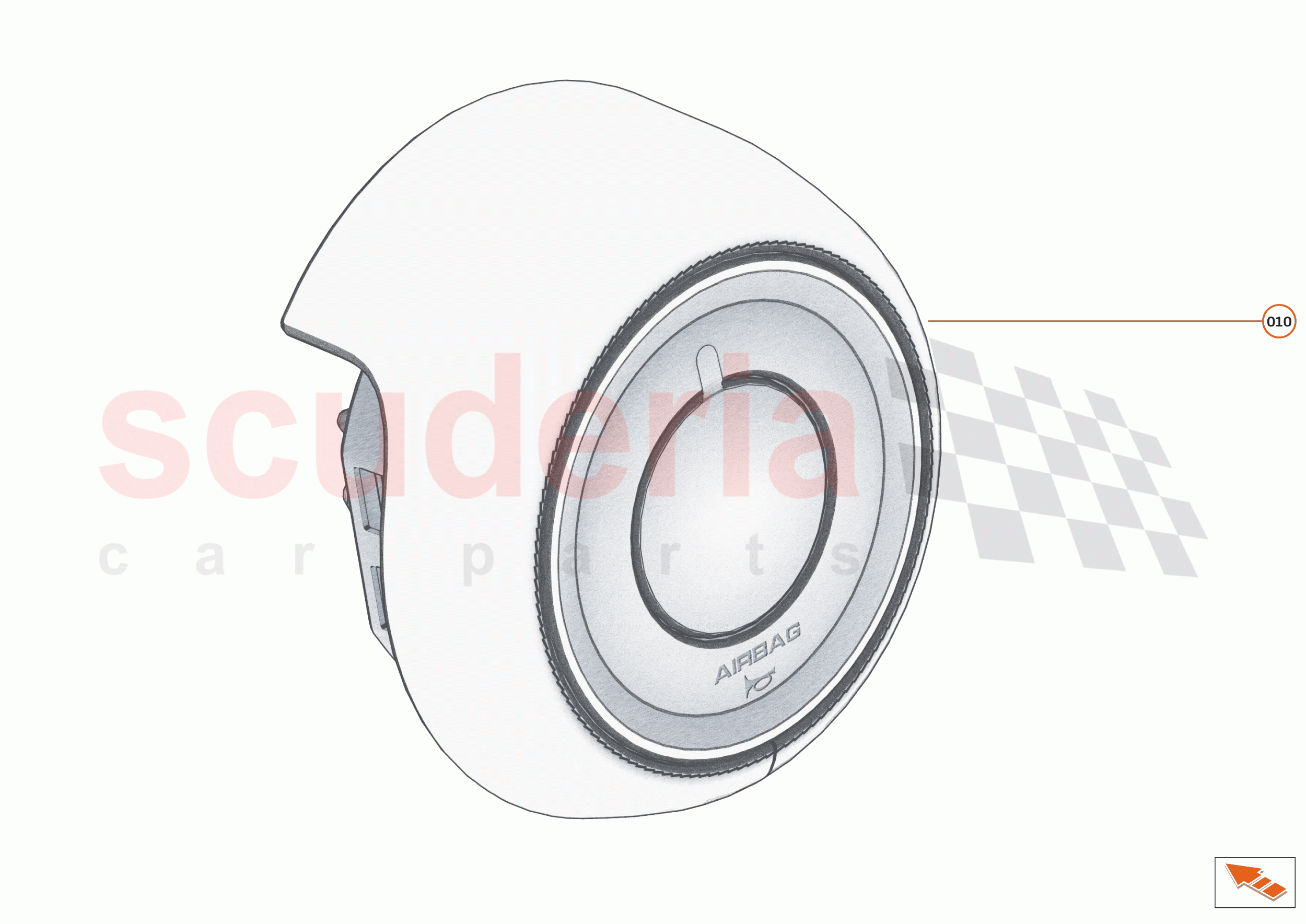 42 - INTERIOR RESTRAINTS - 42.1 - AIRBAG-STEERING WHEEL of McLaren McLaren Artura