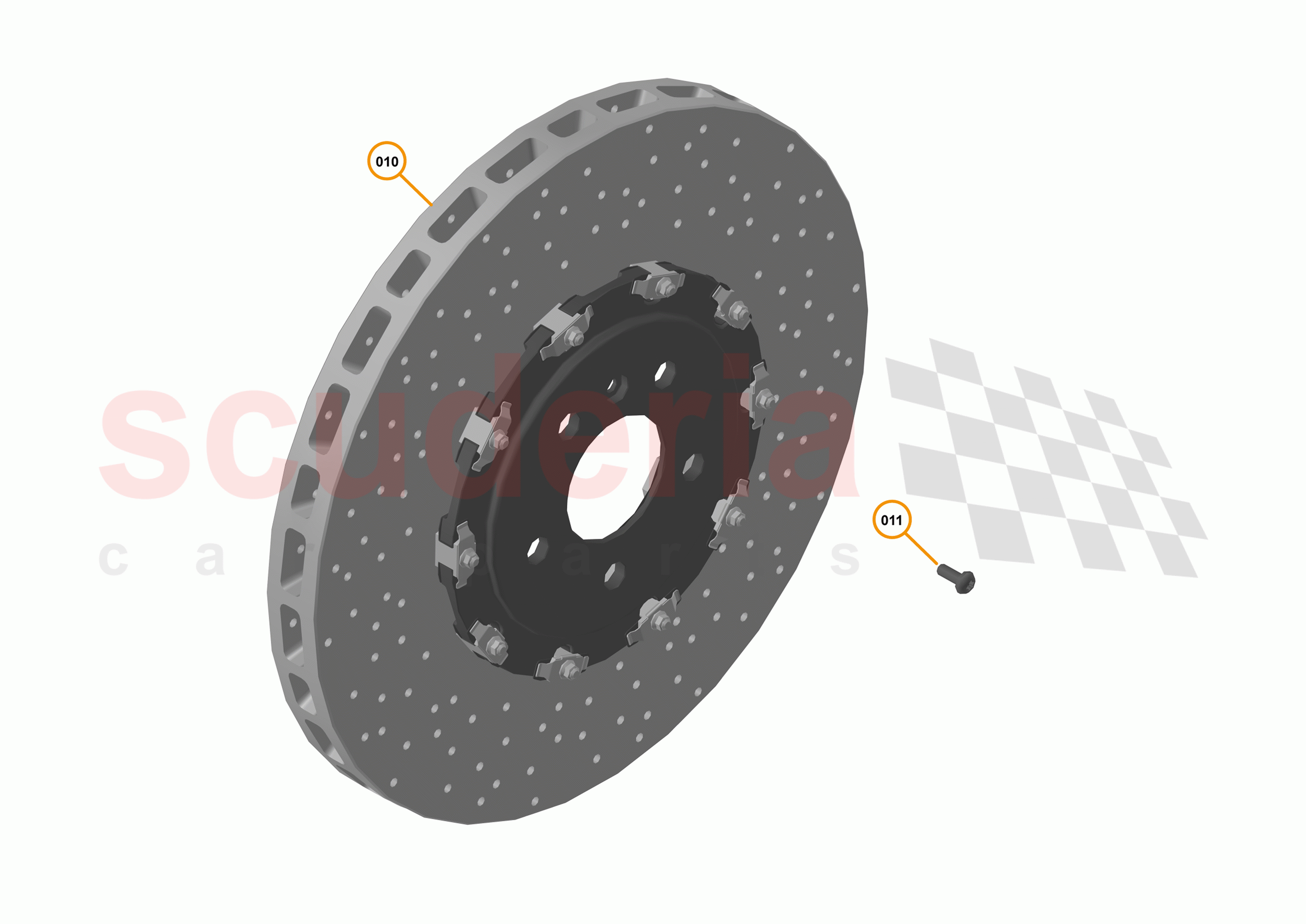 23 - BRAKES - FRONT - 23.1 - BRAKE DISCS FRONT of McLaren McLaren 720S Coupe