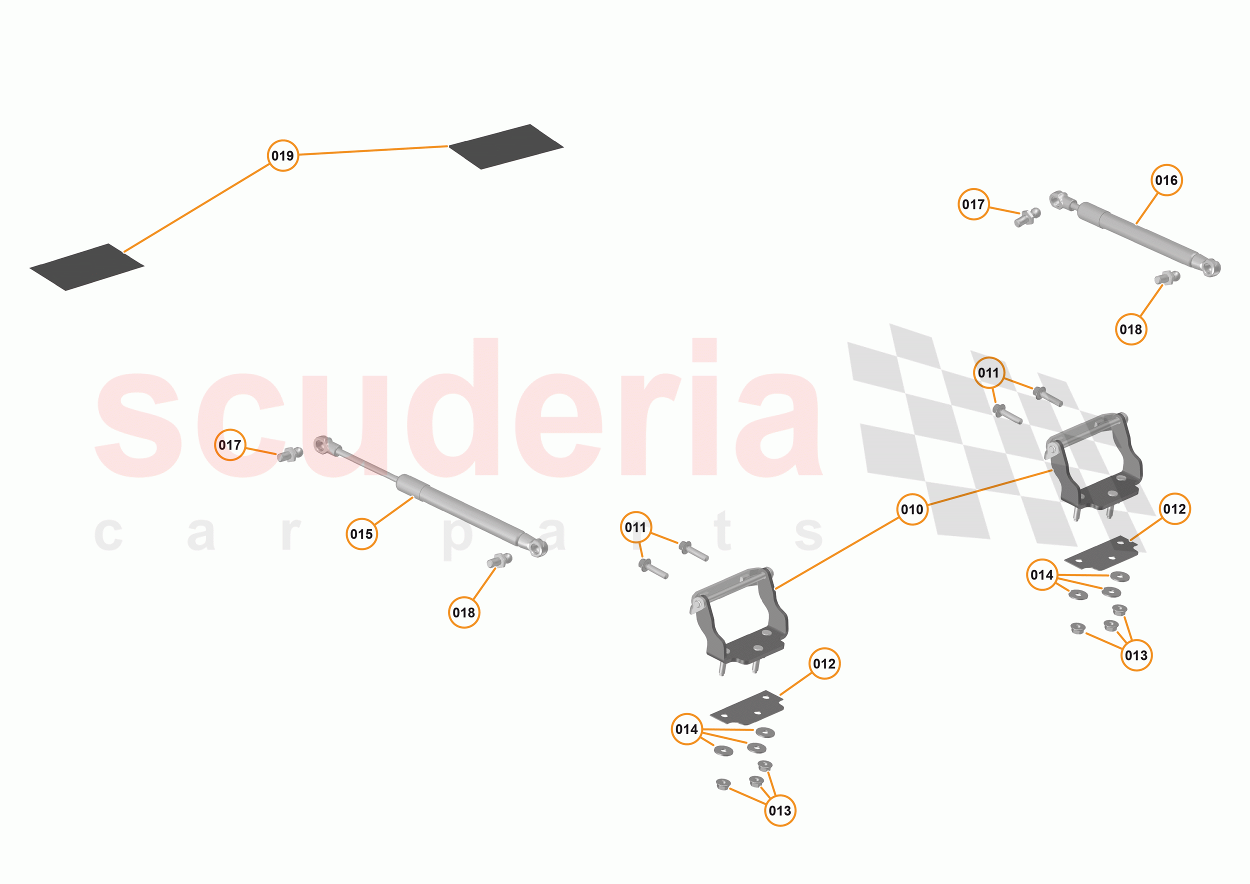 6 - CLOSURES - 6.9 - TAILGATE / ENGINE COVER HINGE of McLaren McLaren 570GT