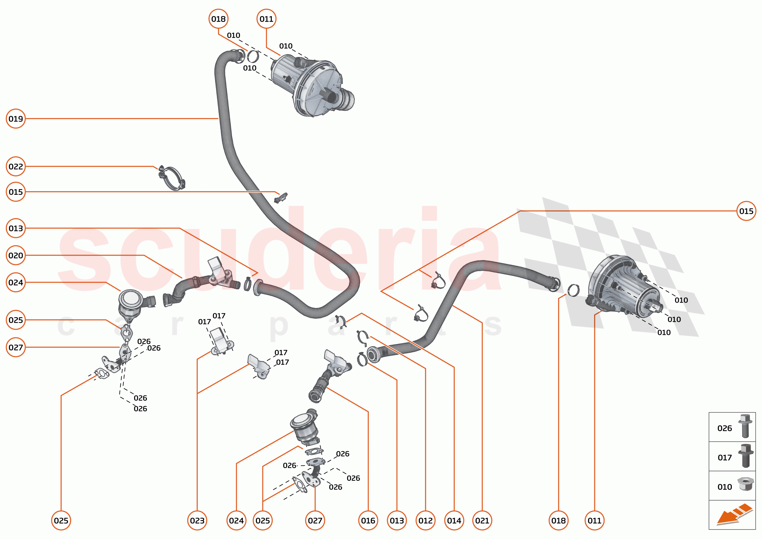 34 - ENGINE - 34.17 - SECONDARY AIR SYSTEM of McLaren McLaren 600LT Spider