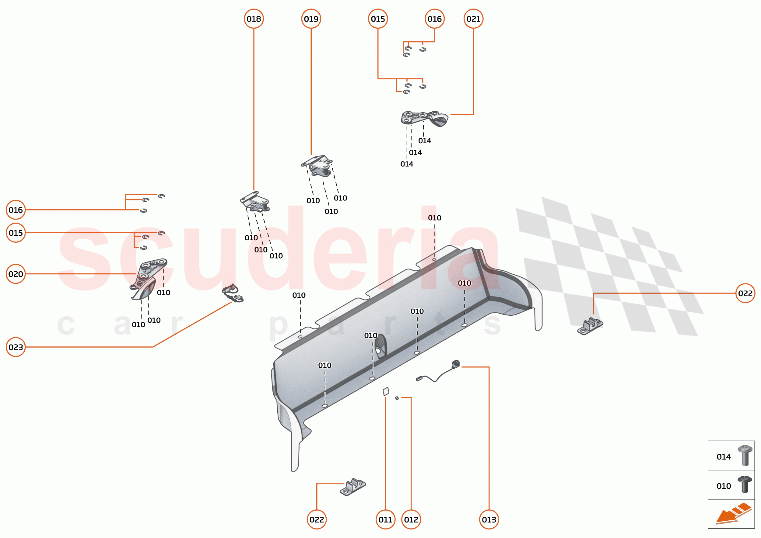 7 - CLOSURES - 7.13 - OPENING ROOF SYSTEMS MISC of McLaren McLaren 720S Spider