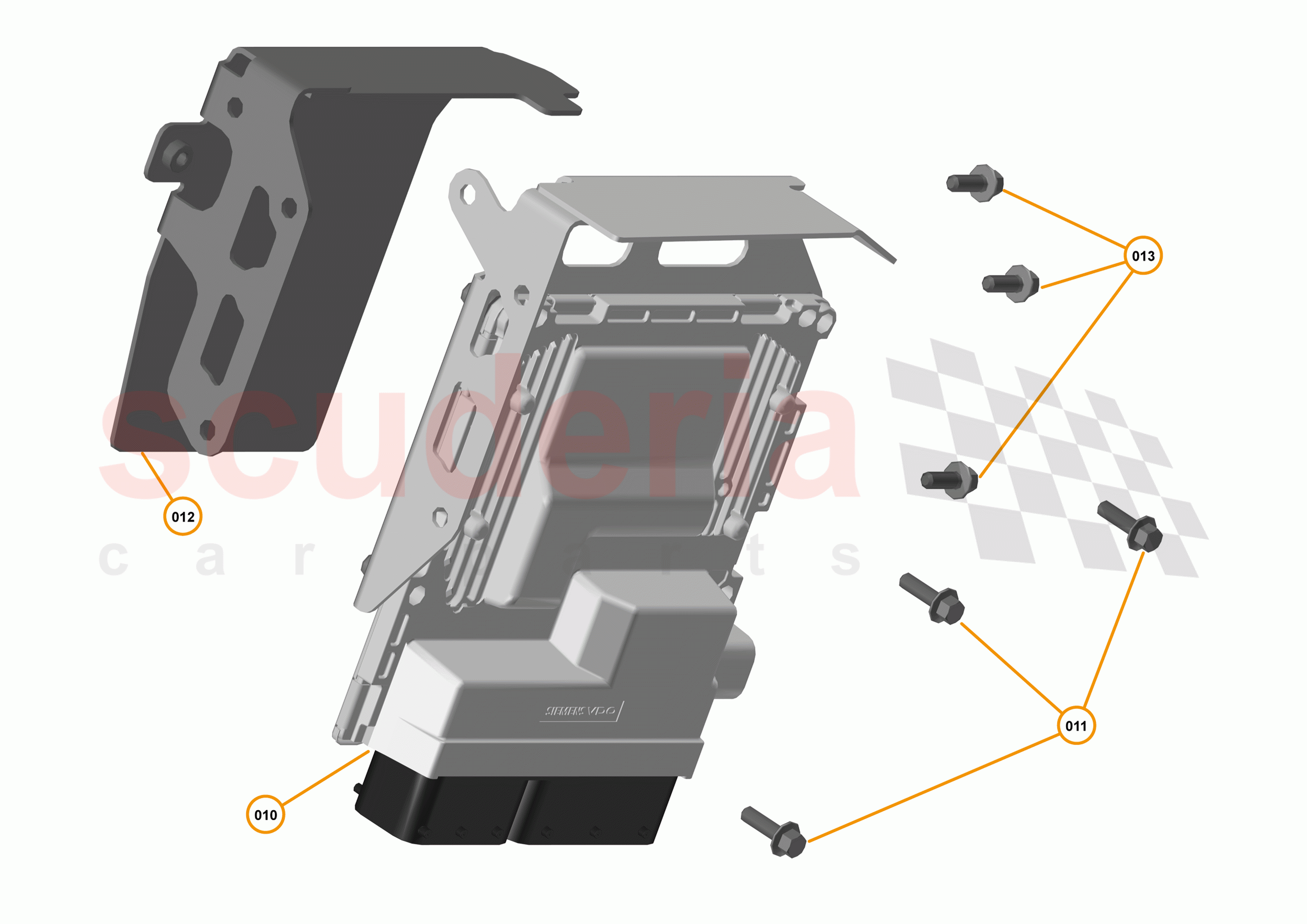 40 - TRANSMISSION - 40.3 - POWERTRAIN & CHASSIS CONTROL UNIT of McLaren McLaren 720S Coupe