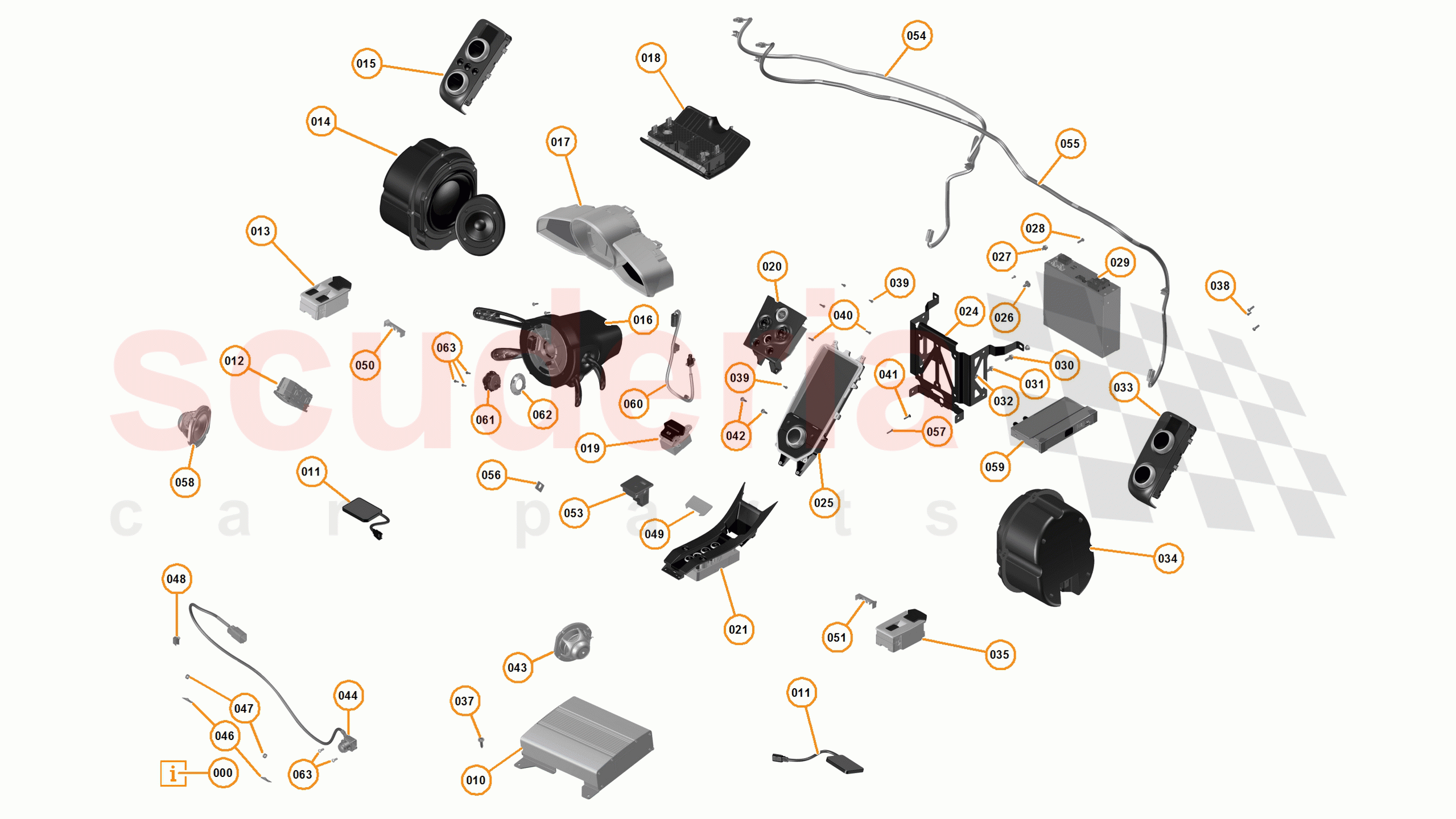 26 - M4 - ICE, INSTRUMENTS, AND SWITCHES - 26.1 - 01 - ICE, INSTRUMENTS, AND SWITCHES of McLaren McLaren 12C Spider