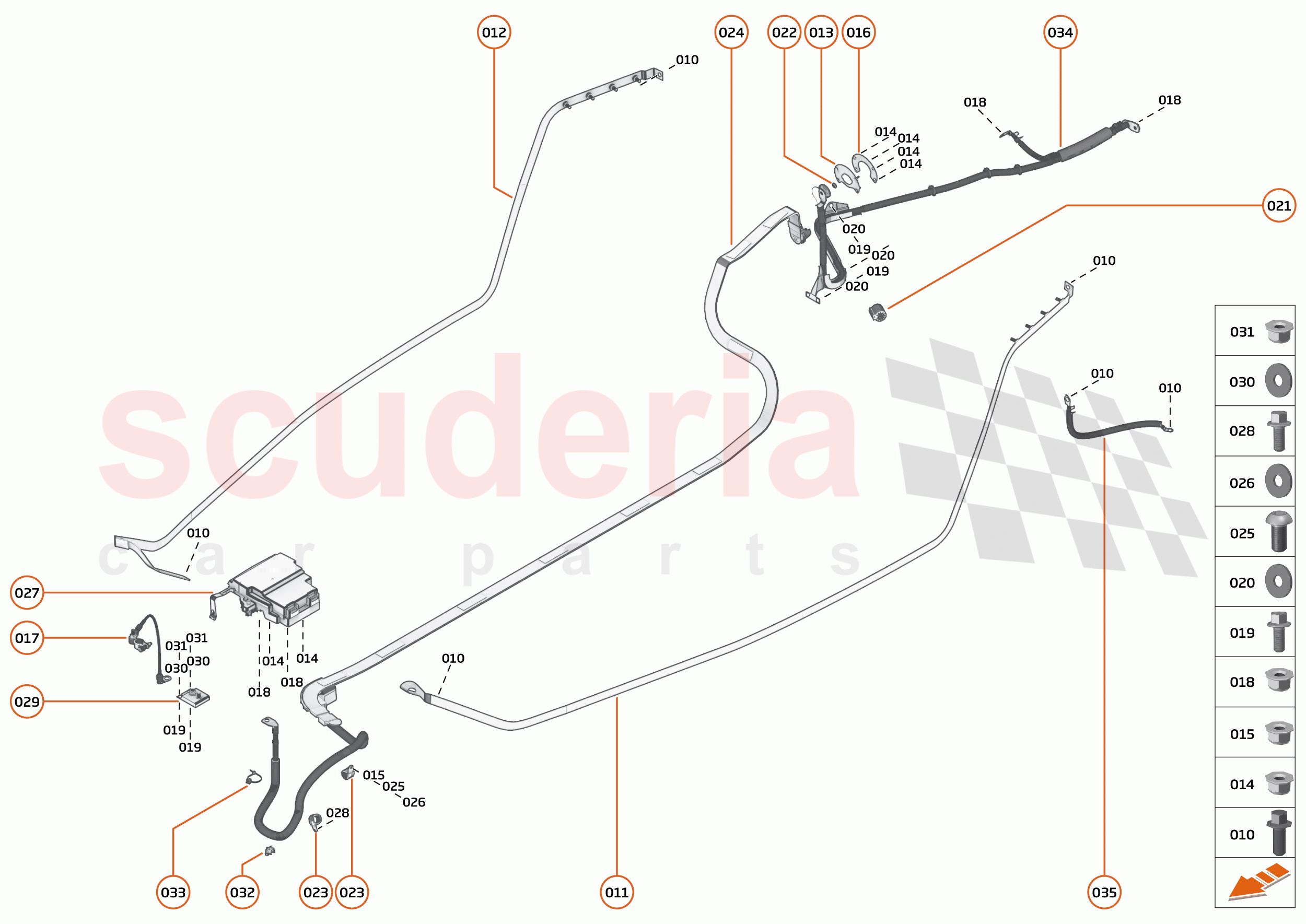 37 - WIRING HARNESS - 37.1 - POWER AND GROUND DISTRIBUTION of McLaren McLaren Senna GTR