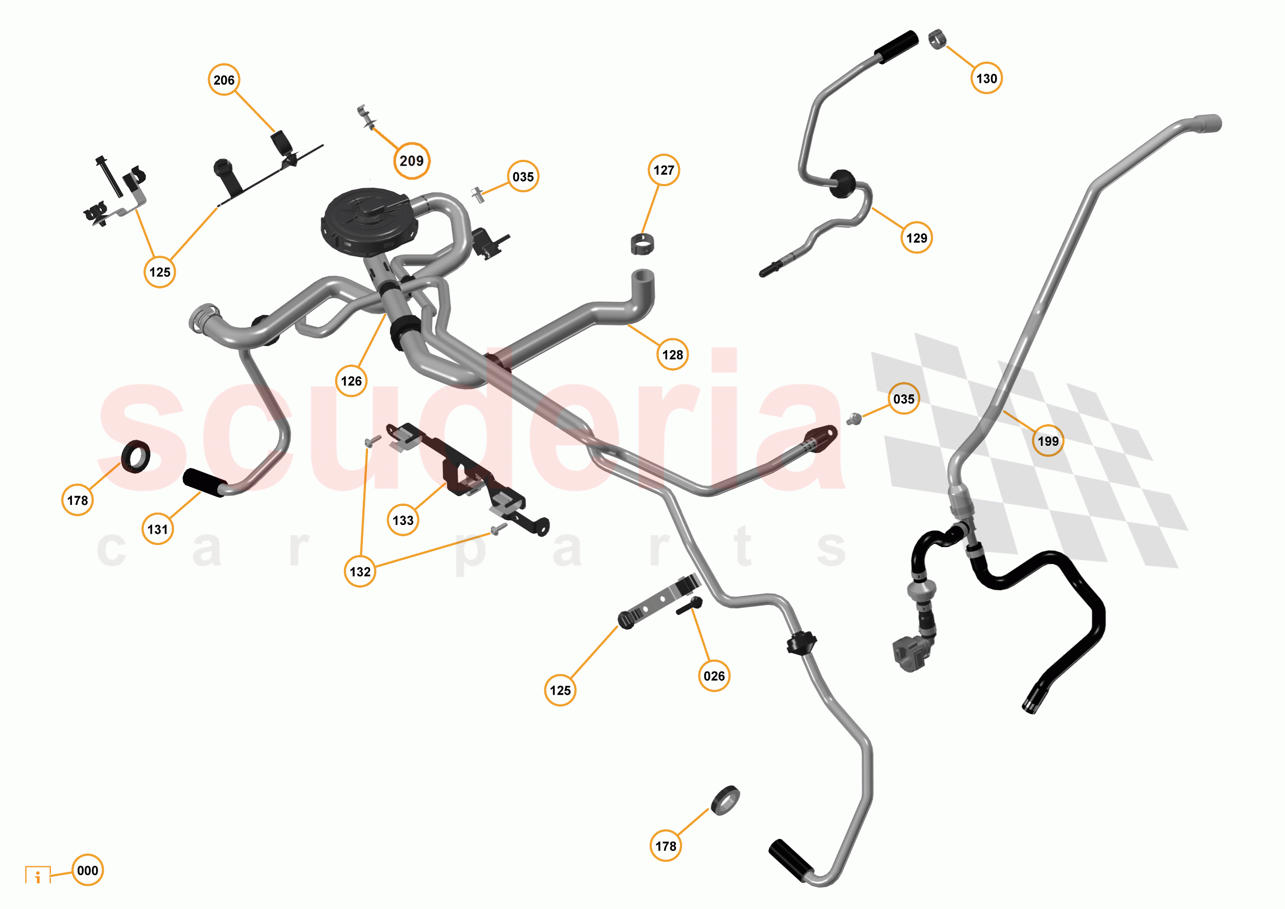16 - F1 - POWER UNIT - 16.14 - 01 - POWER UNIT - BREATHER ASSEMBLY of McLaren McLaren 625C Coupe