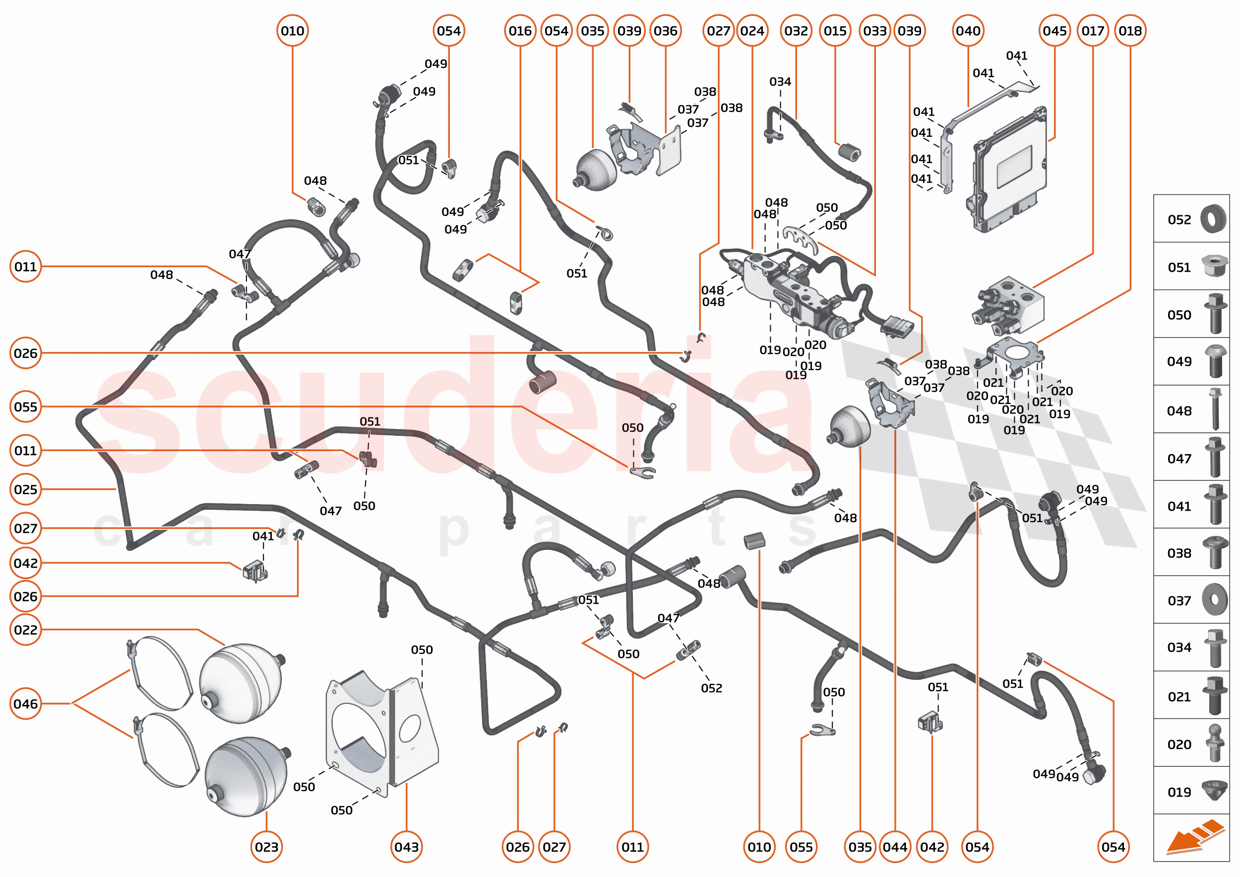 17 - SUSPENSION - 17.8 - SUSPENSION FLUID SYSTEMS-P1 of McLaren McLaren Speedtail