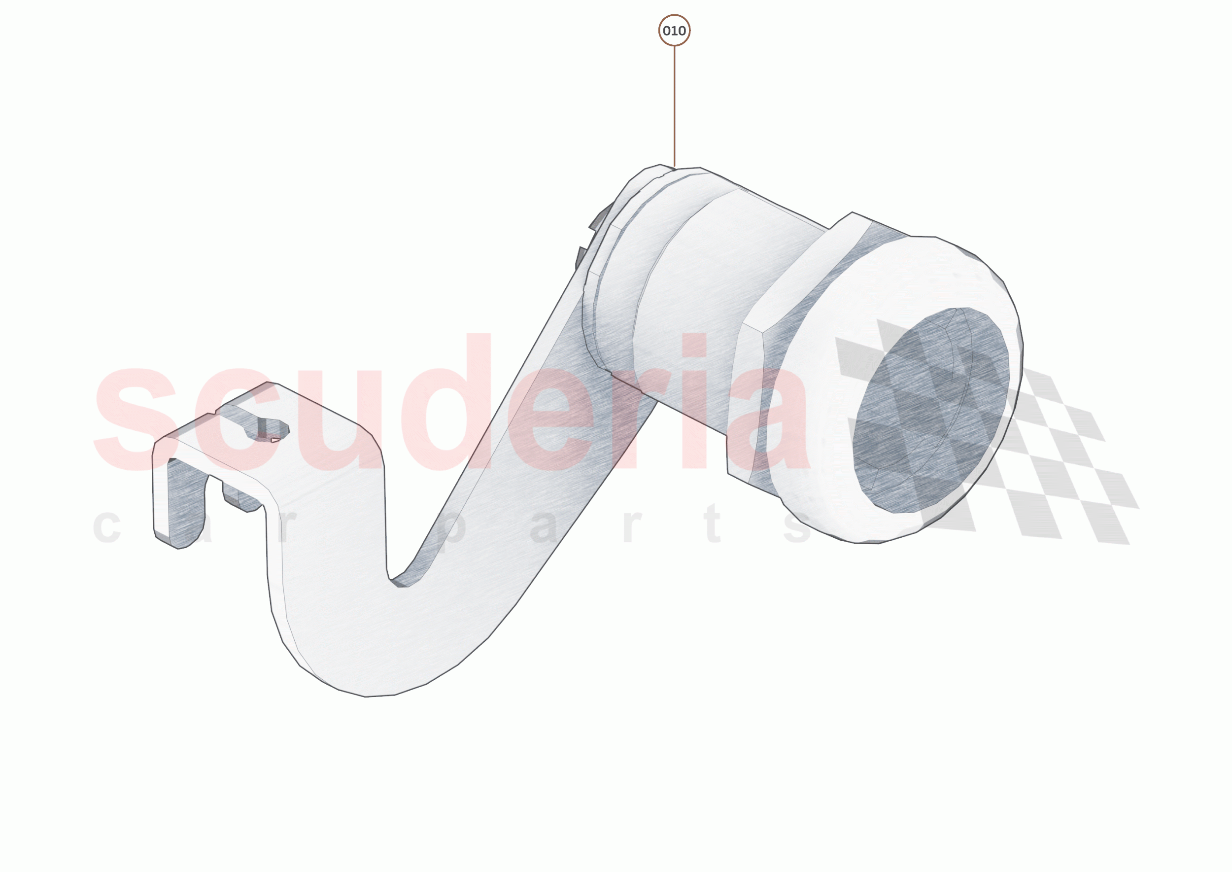 10 - CLOSURES ANCILLARIES - 10.1 - BONNET HARDWARE of McLaren McLaren Senna